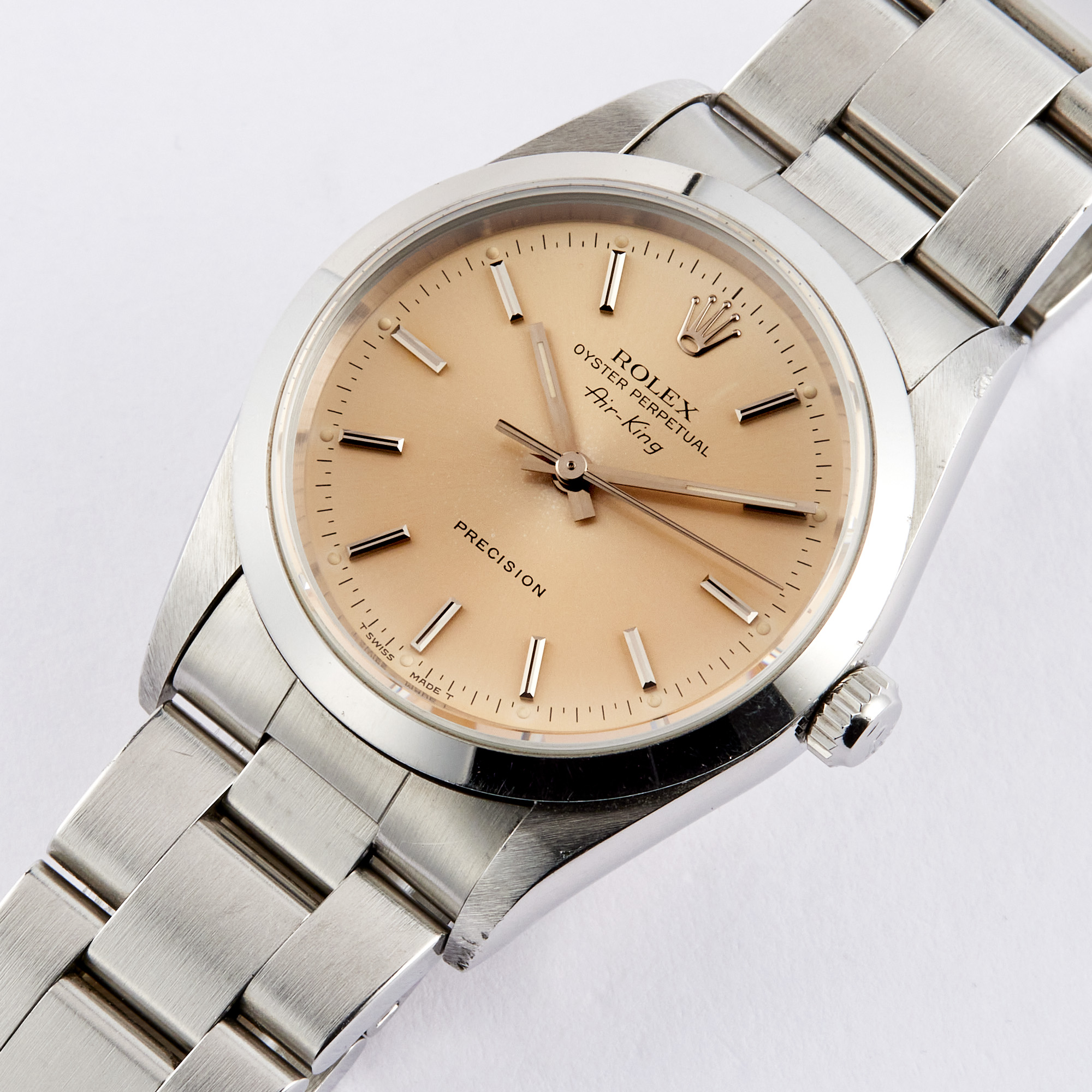 Vintage Air-King Steel Cream Dial 34mm Product Image 1