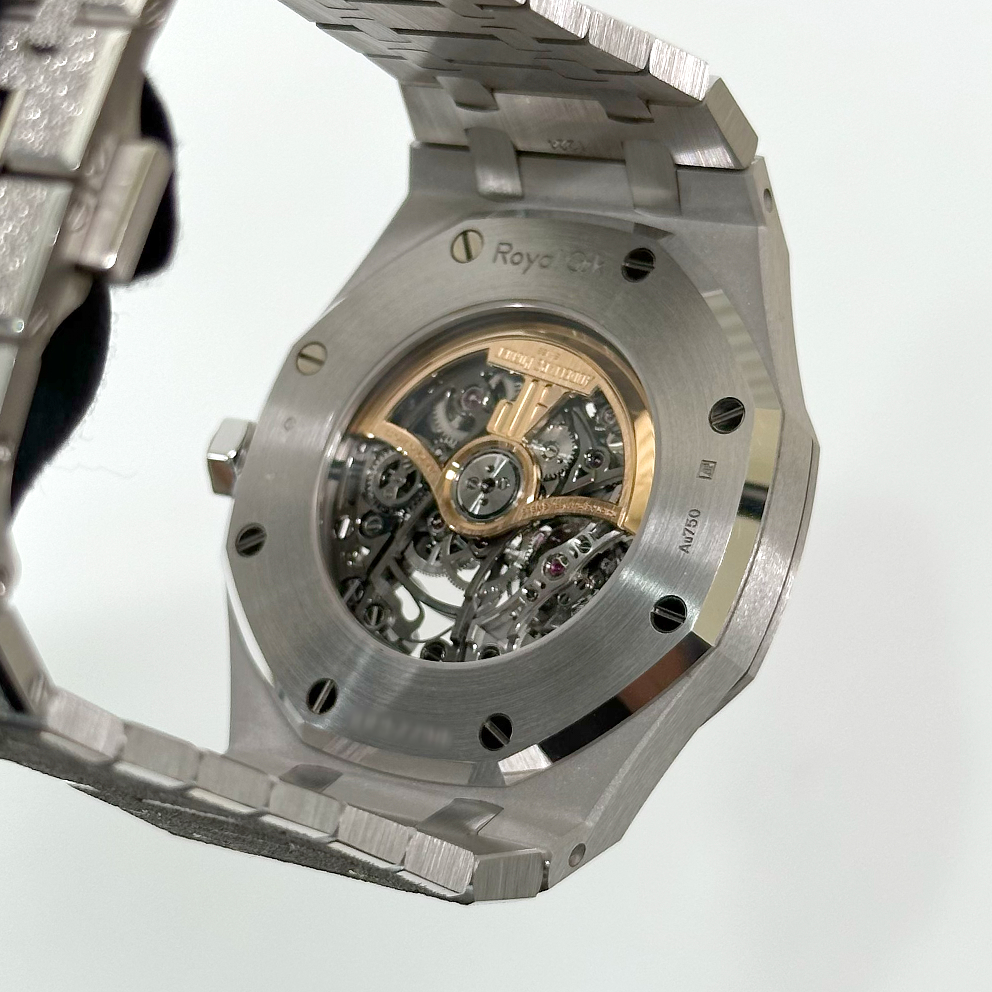 Royal Oak Double Balance Wheel Frosted White Gold Rainbow Openworked 41mm Product Image 12