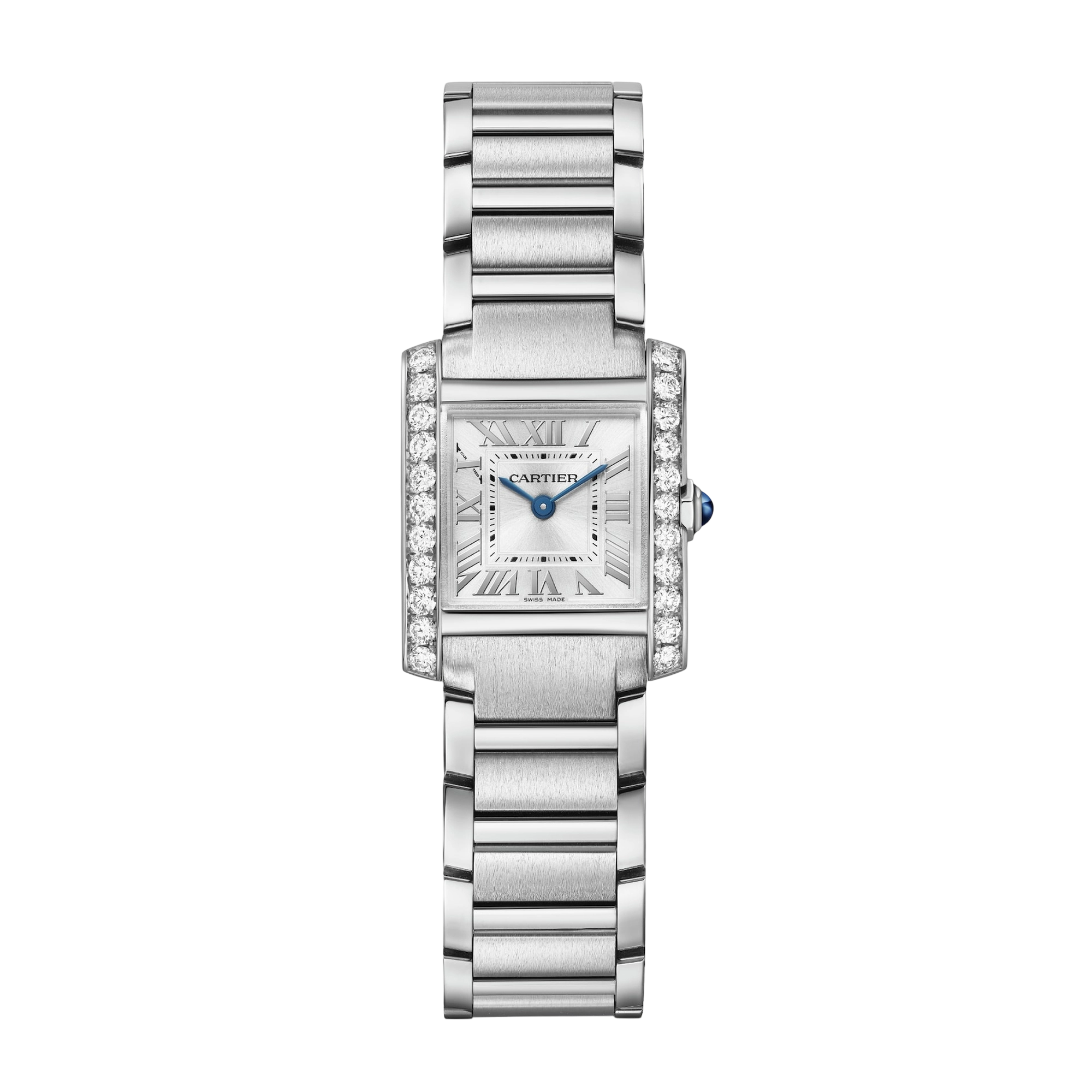 Tank Francaise Steel Diamond Silver Dial 21mm Product Image