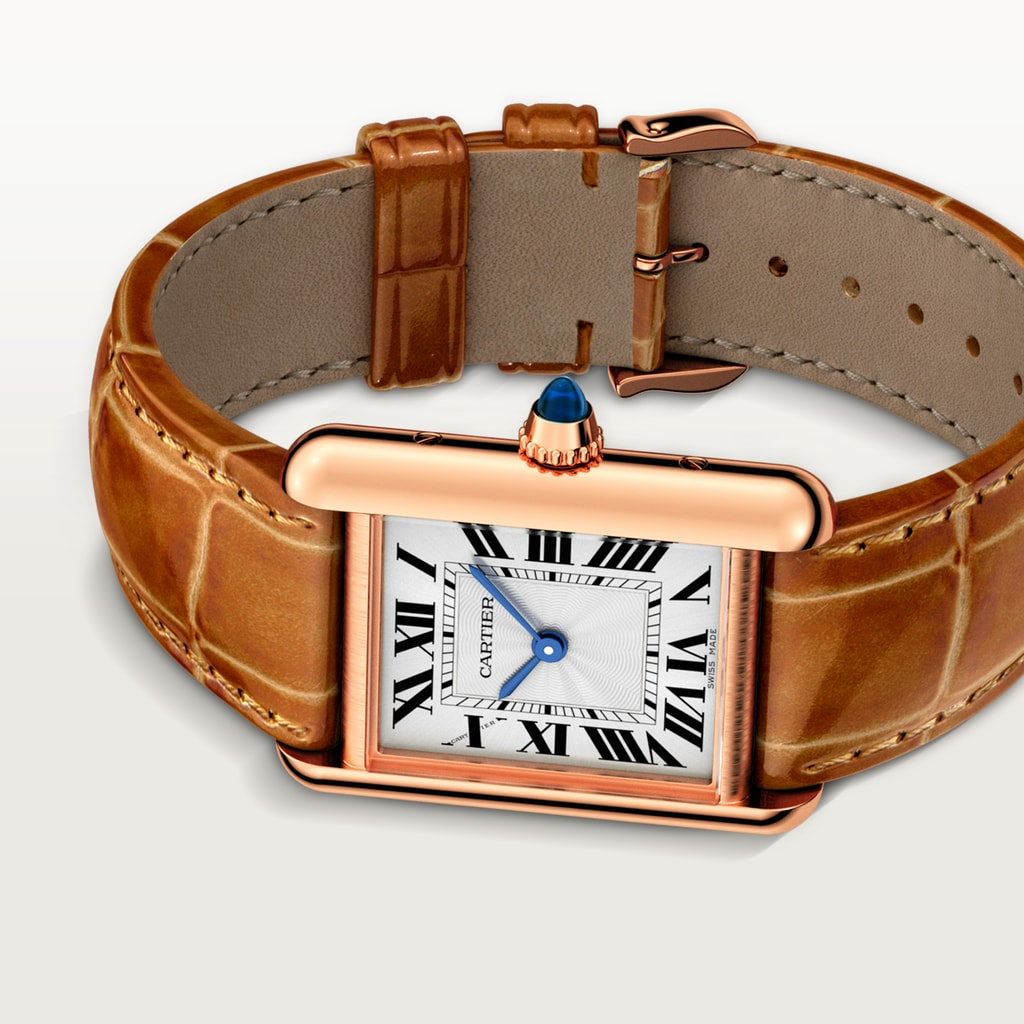 Tank Louis Cartier Rose Gold Silver Dial 22mm Product Image 2