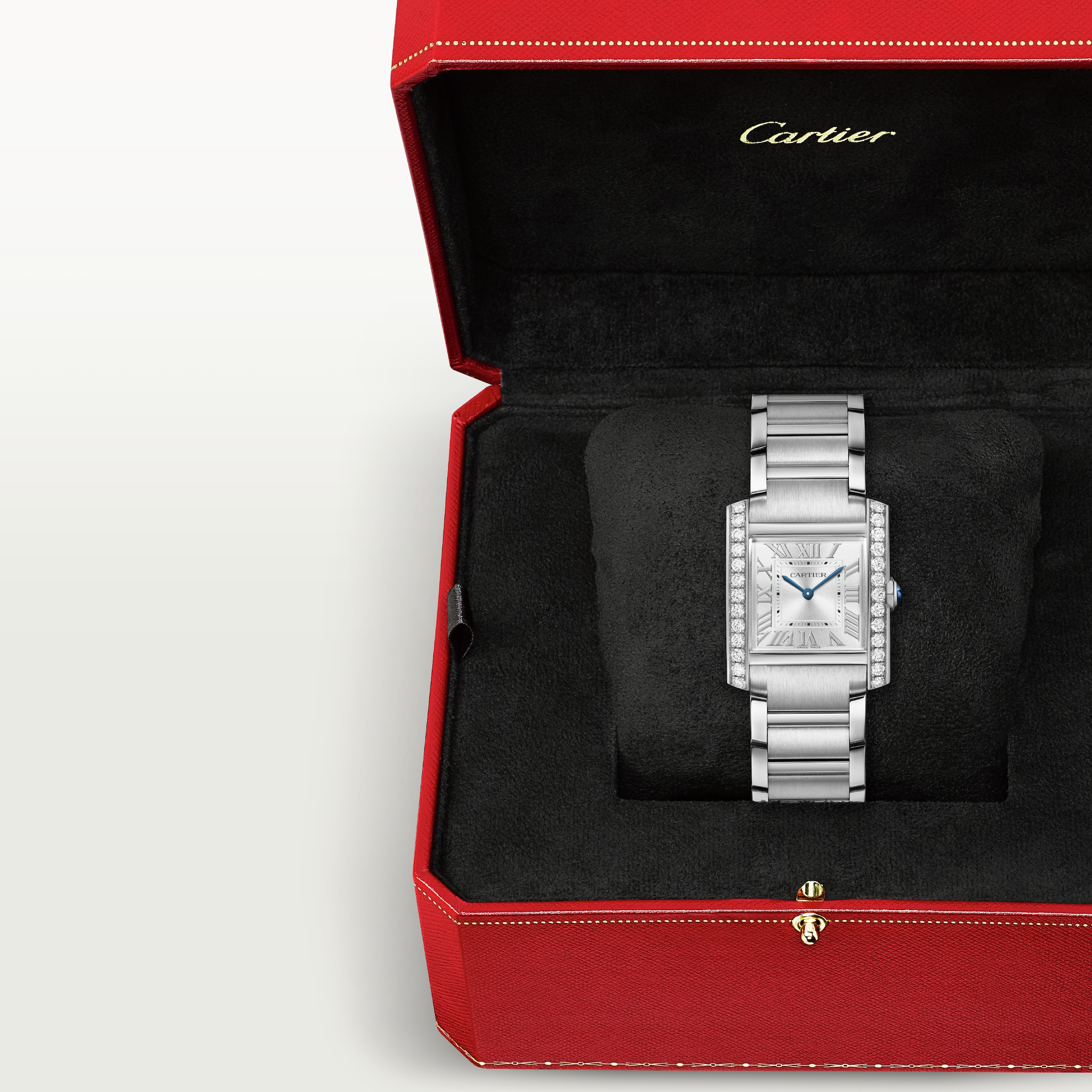 Tank Française Steel Diamond Silver Dial 27mm Product Image 5