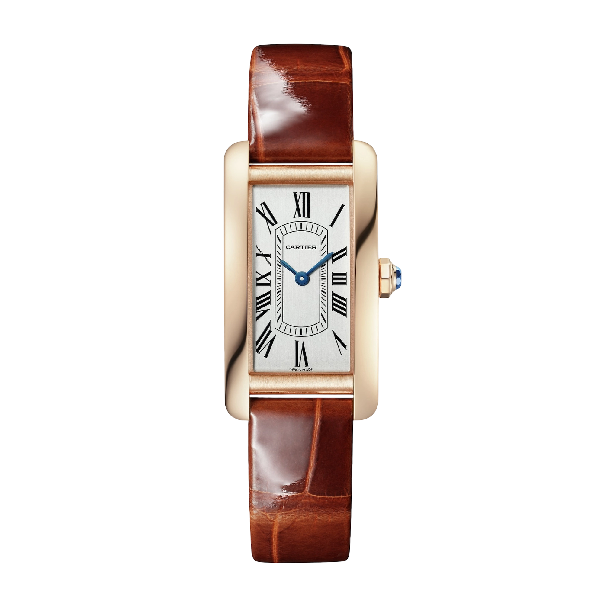 Tank Americaine Rose Gold Silver Dial 19mm Product Image