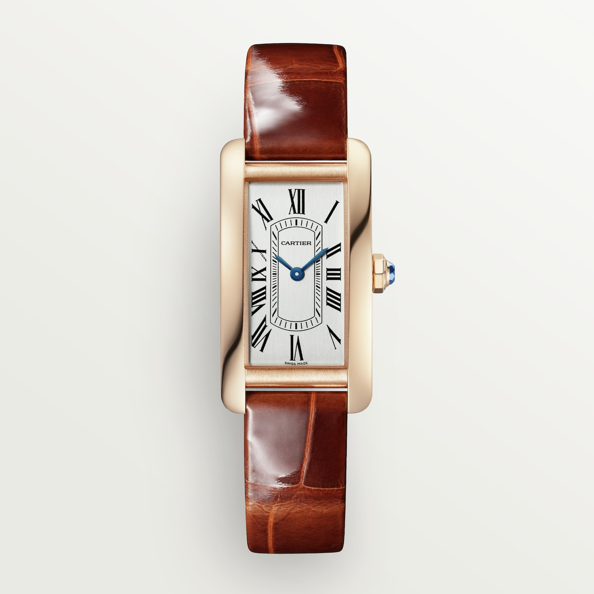 Tank Americaine Rose Gold Silver Dial 19mm Product Image 1