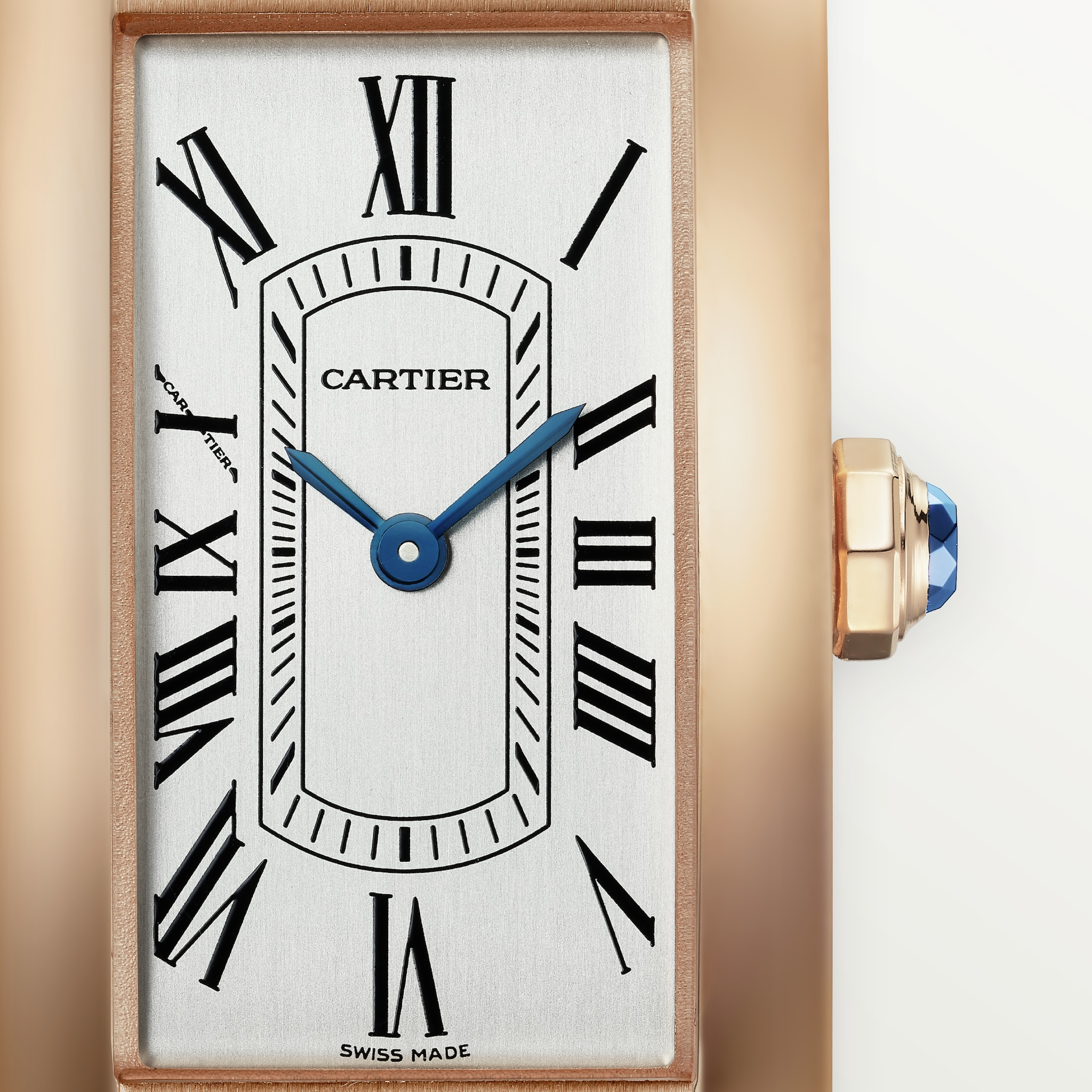 Tank Americaine Rose Gold Silver Dial 19mm Product Image 2