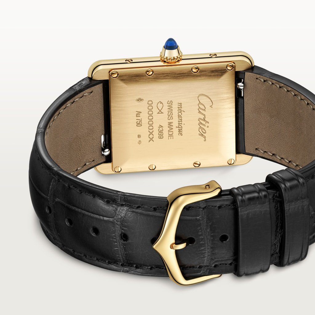 Tank Louis Yellow Gold Black Dial 25mm Product Image 2