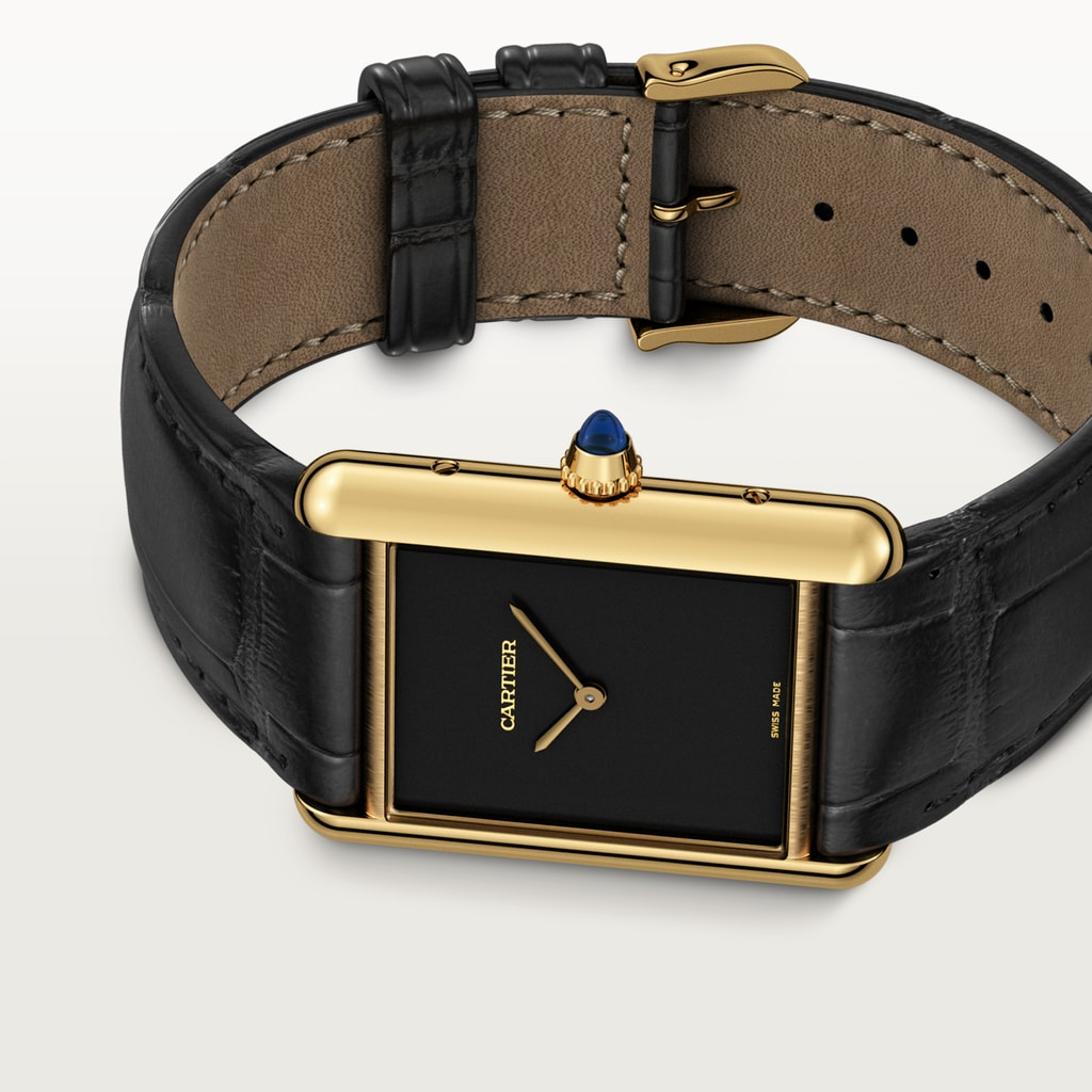 Tank Louis Yellow Gold Black Dial 25mm Product Image 4