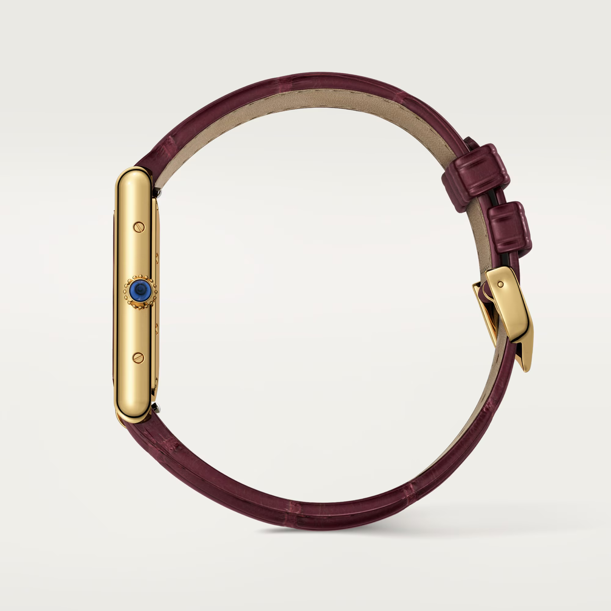 Tank Louis Cartier Yellow Gold Red Dial 25mm Product Image 4