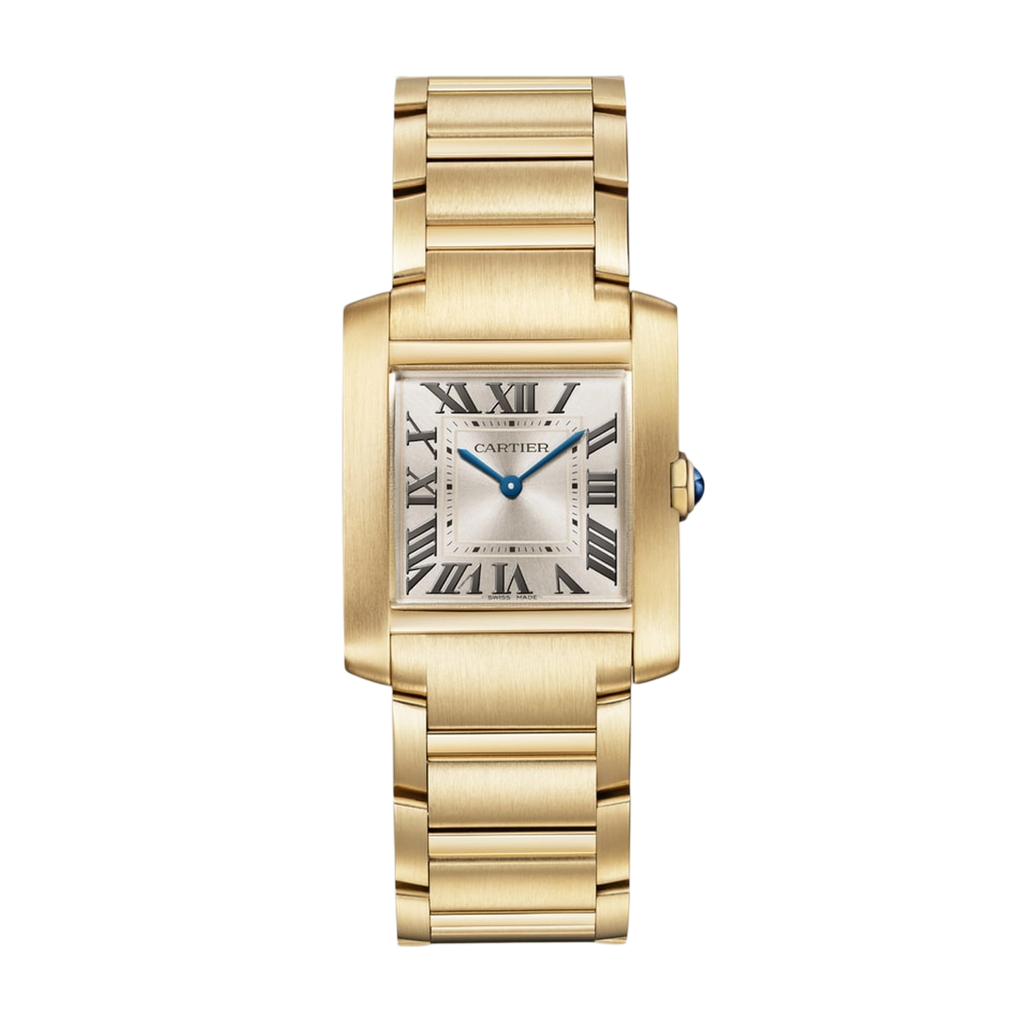 Tank Française Yellow Gold Golden Sunray Dial 27mm Product Image