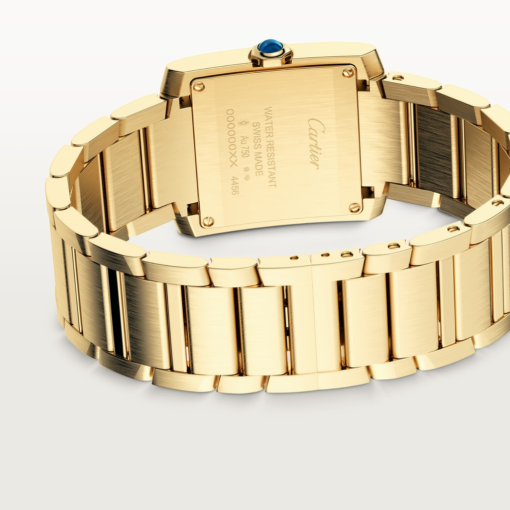 Tank Française Yellow Gold Golden Sunray Dial 27mm Product Image 4