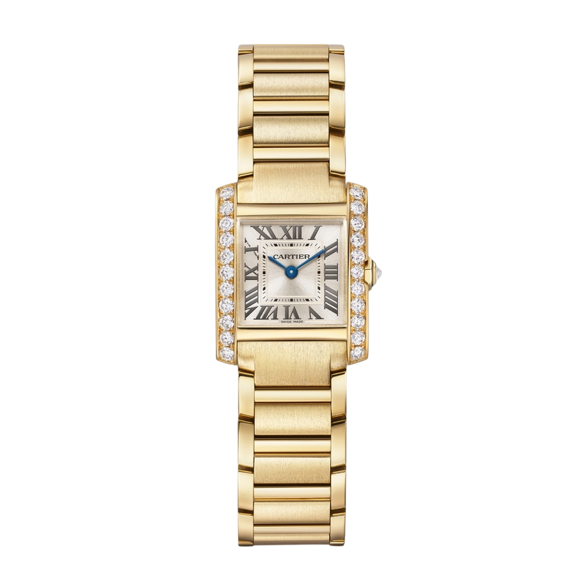 Tank Française Yellow Gold Golden Sunray Dial 21mm Product Image