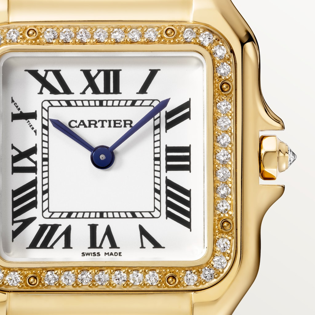 Panthère de Cartier Yellow Gold Diamond White Dial 27mm Product Image 1