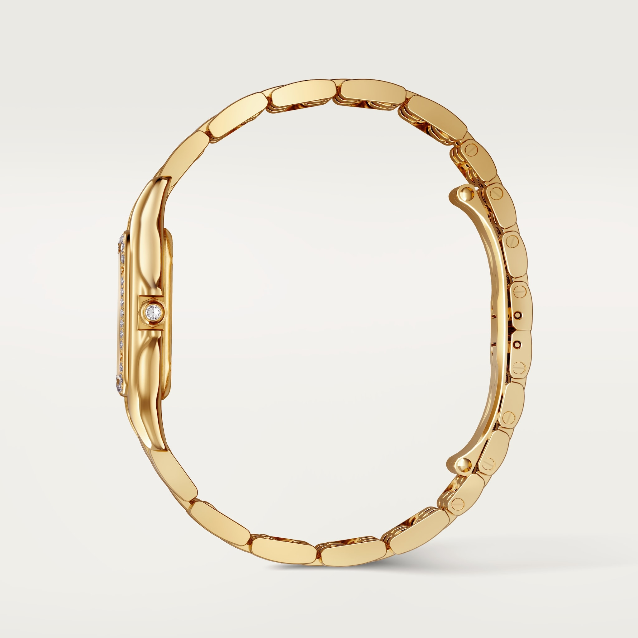 Panthère de Cartier Yellow Gold Diamond Black Dial 22mm Product Image 3