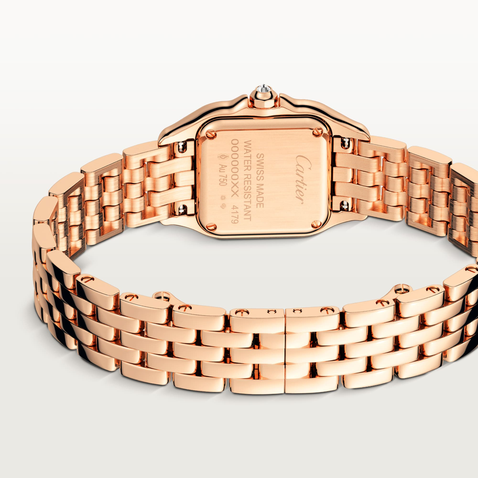 Panthère de Cartier Rose Gold Diamond Brown Dial 22mm Product Image 3