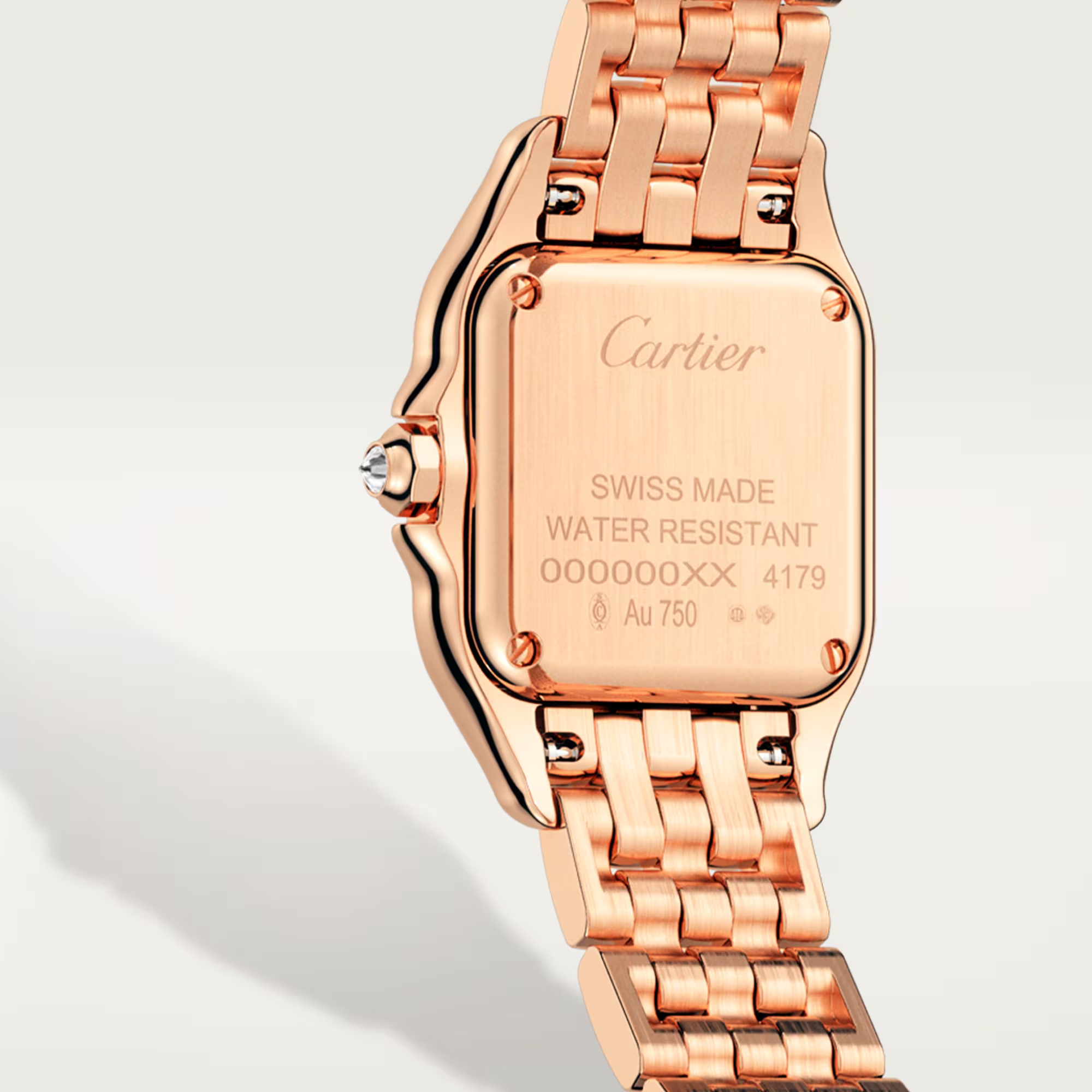 Panthère de Cartier Rose Gold Diamond Brown Dial 22mm Product Image 4