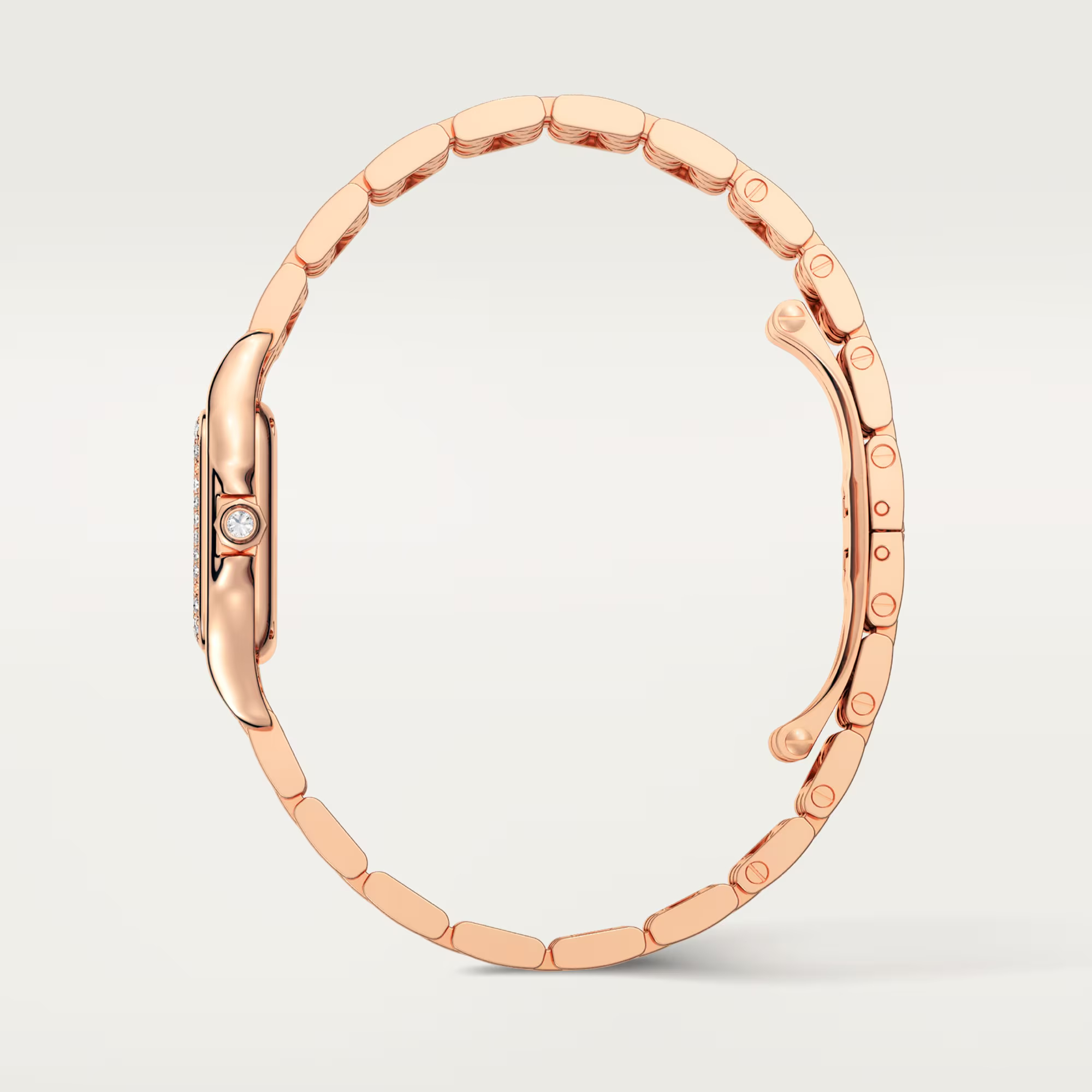 Panthère de Cartier Rose Gold Diamond Brown Dial 22mm Product Image 5