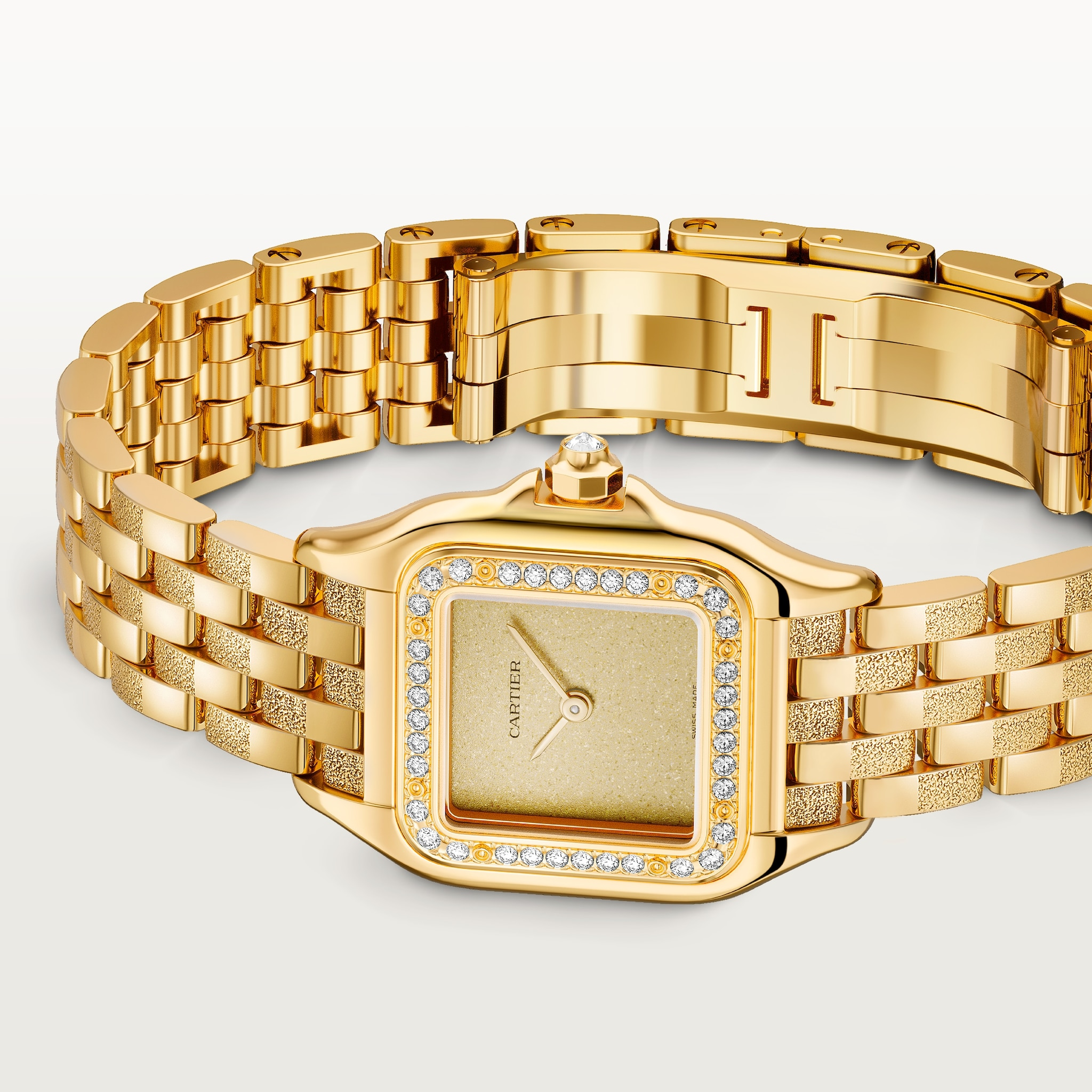 Panthère de Cartier Yellow Gold Diamond Gold Dial 22mm Product Image 2