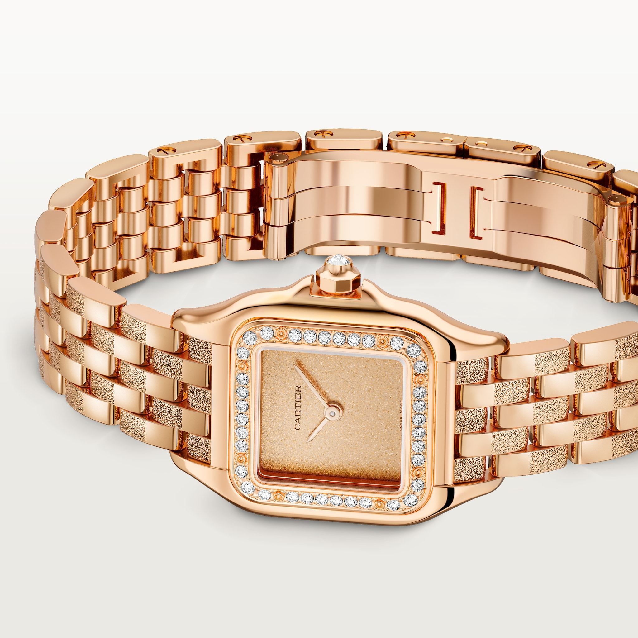 Panthère de Cartier Rose Gold Diamond Pink Dial 22mm Product Image 2