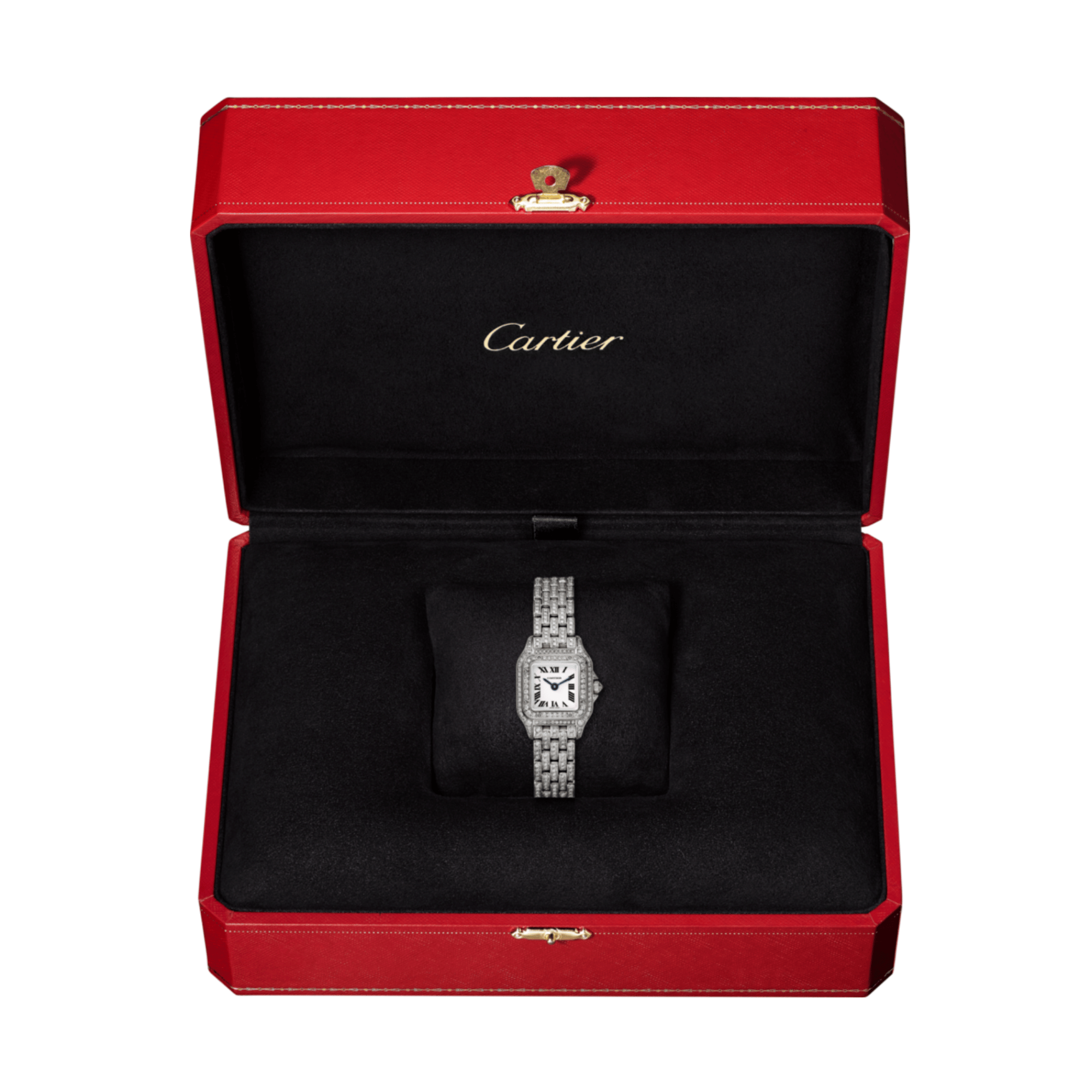 Panthère de Cartier White Gold Diamond Silver Dial 20mm Product Image 5