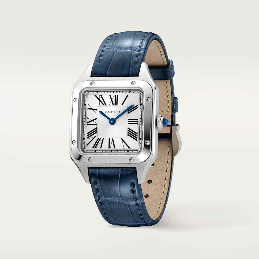 Santos-Dumont Steel White Dial 27mm Product Image 2