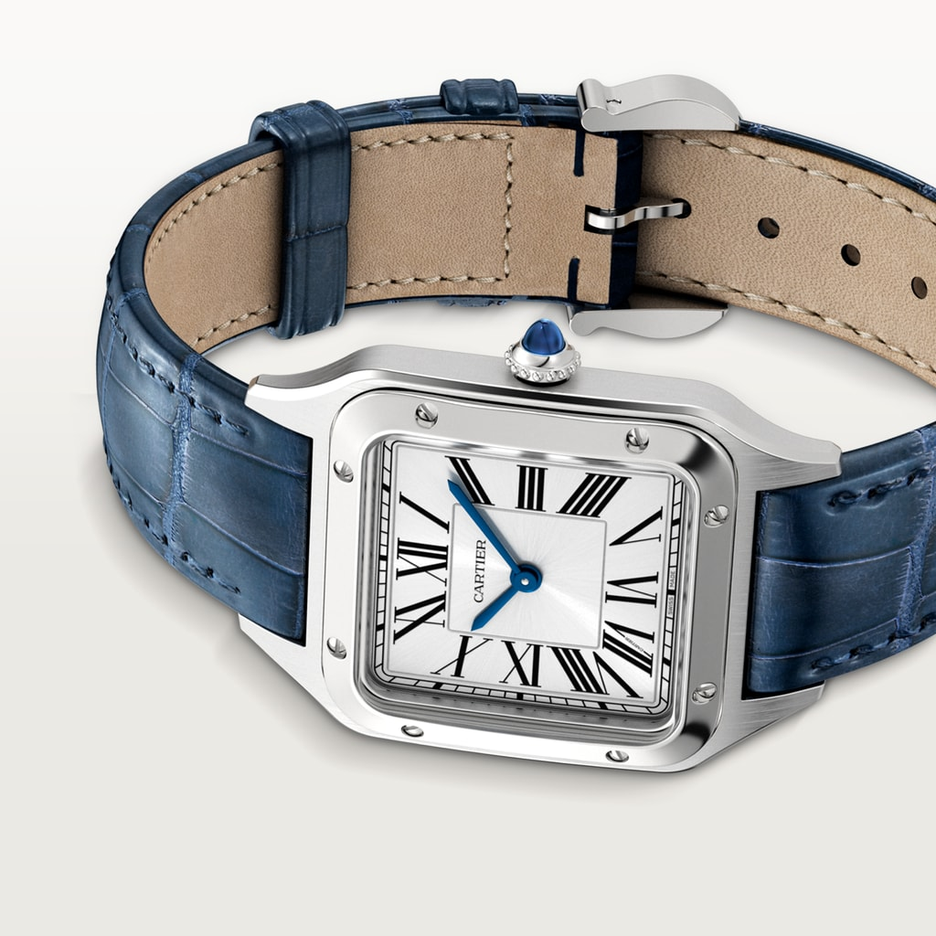 Santos-Dumont Steel White Dial 27mm Product Image 3