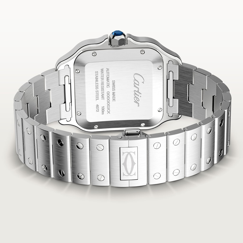 Santos de Cartier Steel Silver Dial 39mm Product Image 4