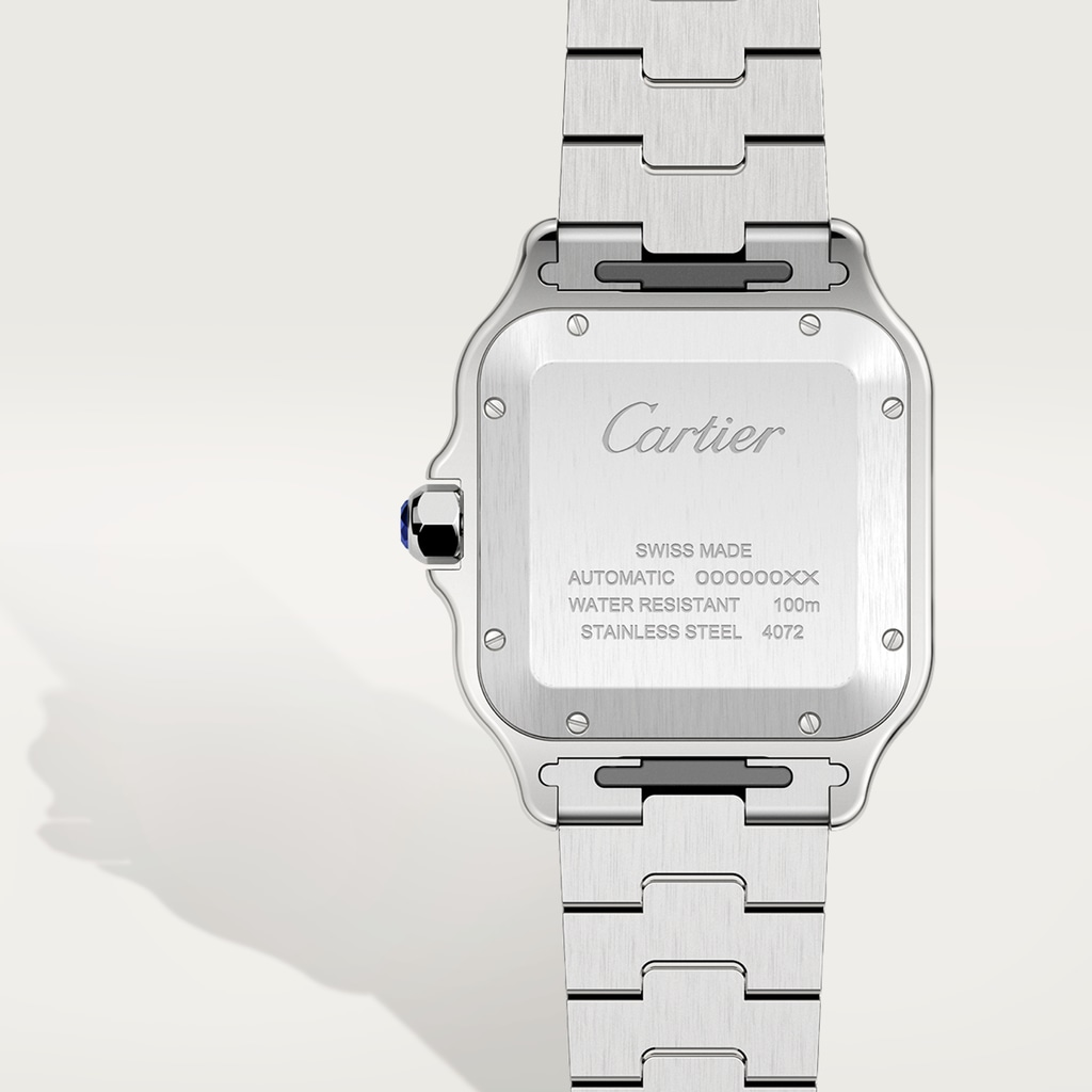 Santos de Cartier Steel Silver Dial 39mm Product Image 5