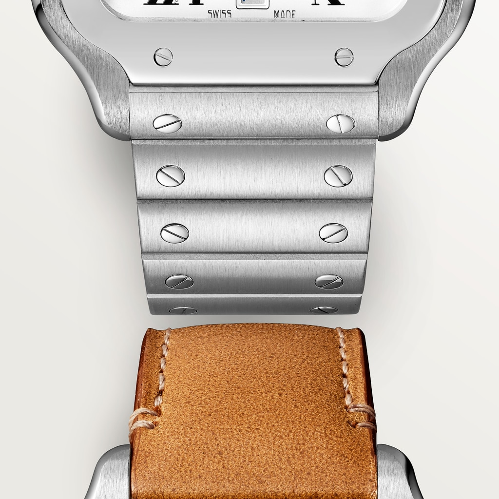 Santos de Cartier Steel Silver Dial 39mm Product Image 8