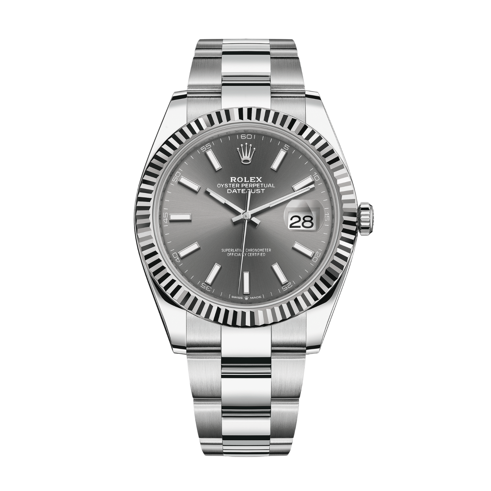 Datejust Steel Grey Dial 41mm Product Image