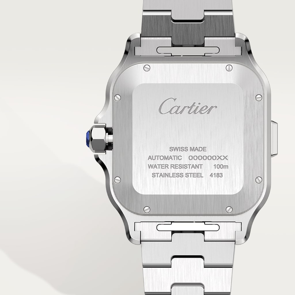 Santos de Cartier Chronograph Yellow Gold & Steel Silver Dial 44mm Product Image 3