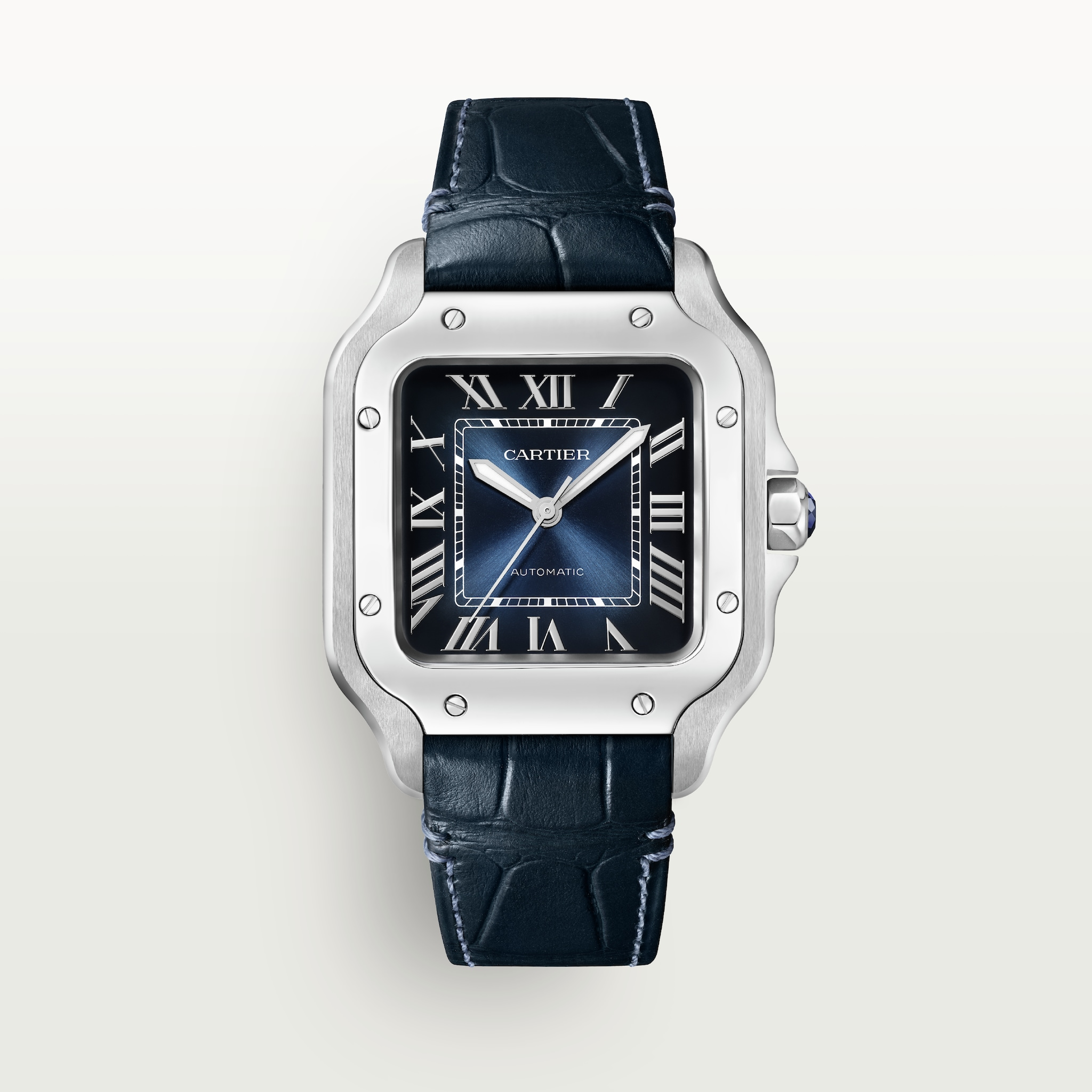 Santos de Cartier Steel Blue Dial 35mm Product Image 5