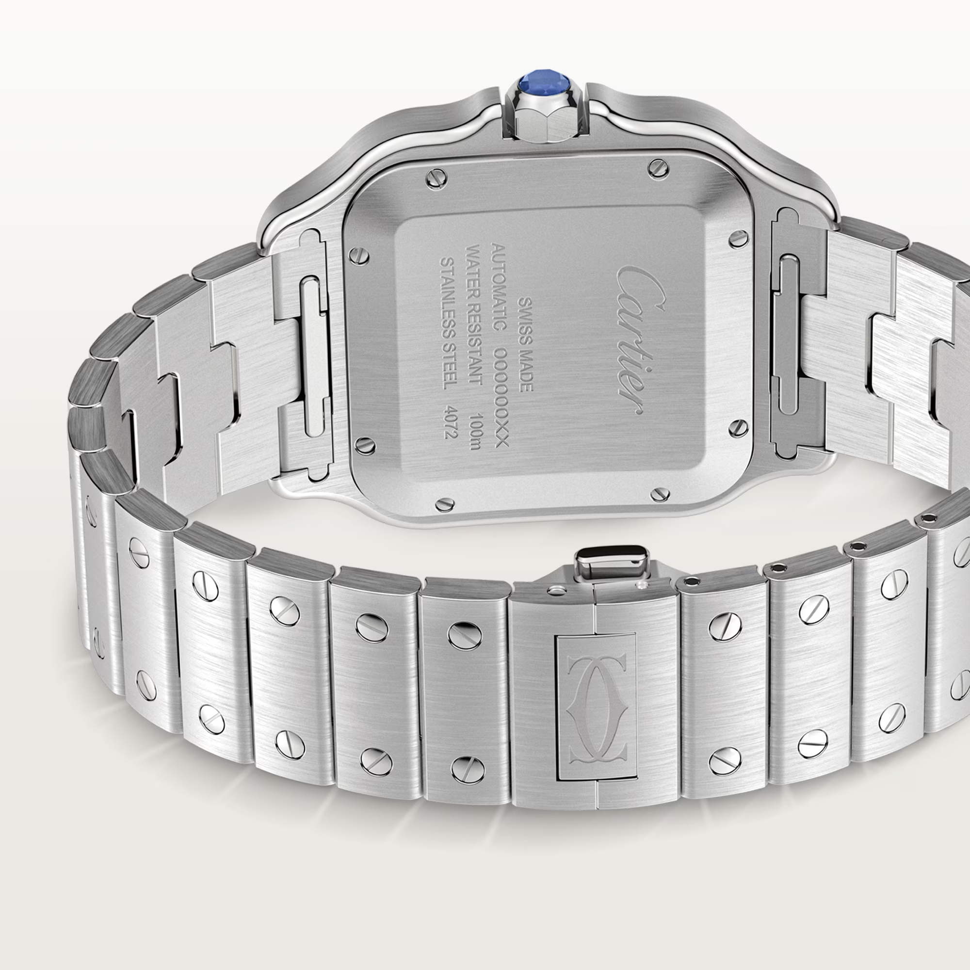 Santos de Cartier Steel Grey Dial 25mm Product Image 4