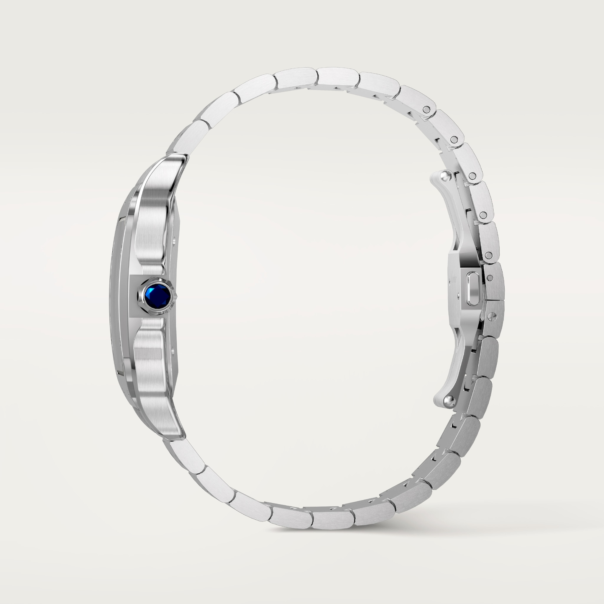 Santos de Cartier Dual Time Steel Grey Dial 40mm Product Image 3