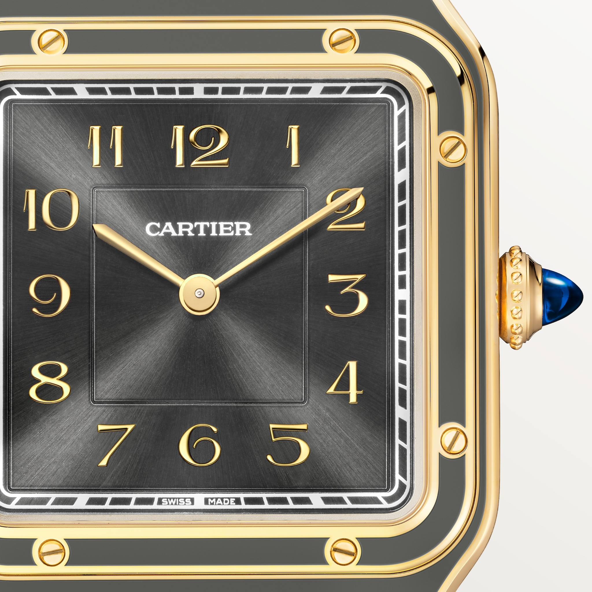Santos-Dumont Yellow Gold Taupe Grey Dial Limited Edition 31mm Product Image 1
