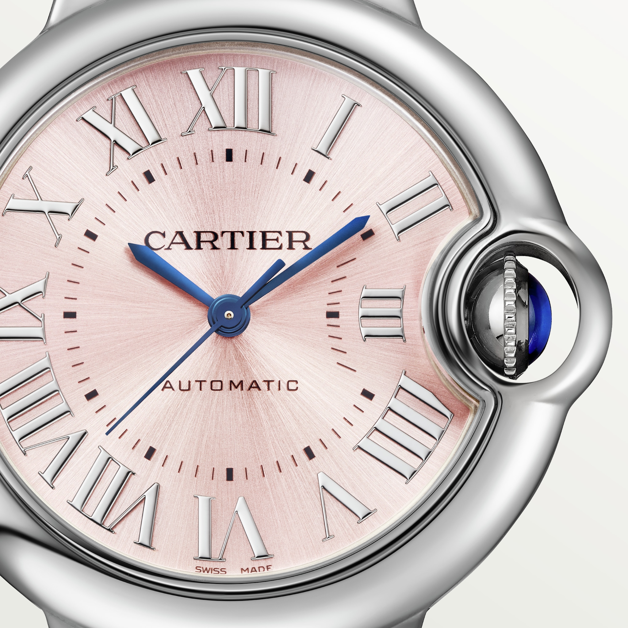 Ballon Bleu de Cartier Steel Pink Dial 33mm Product Image 1