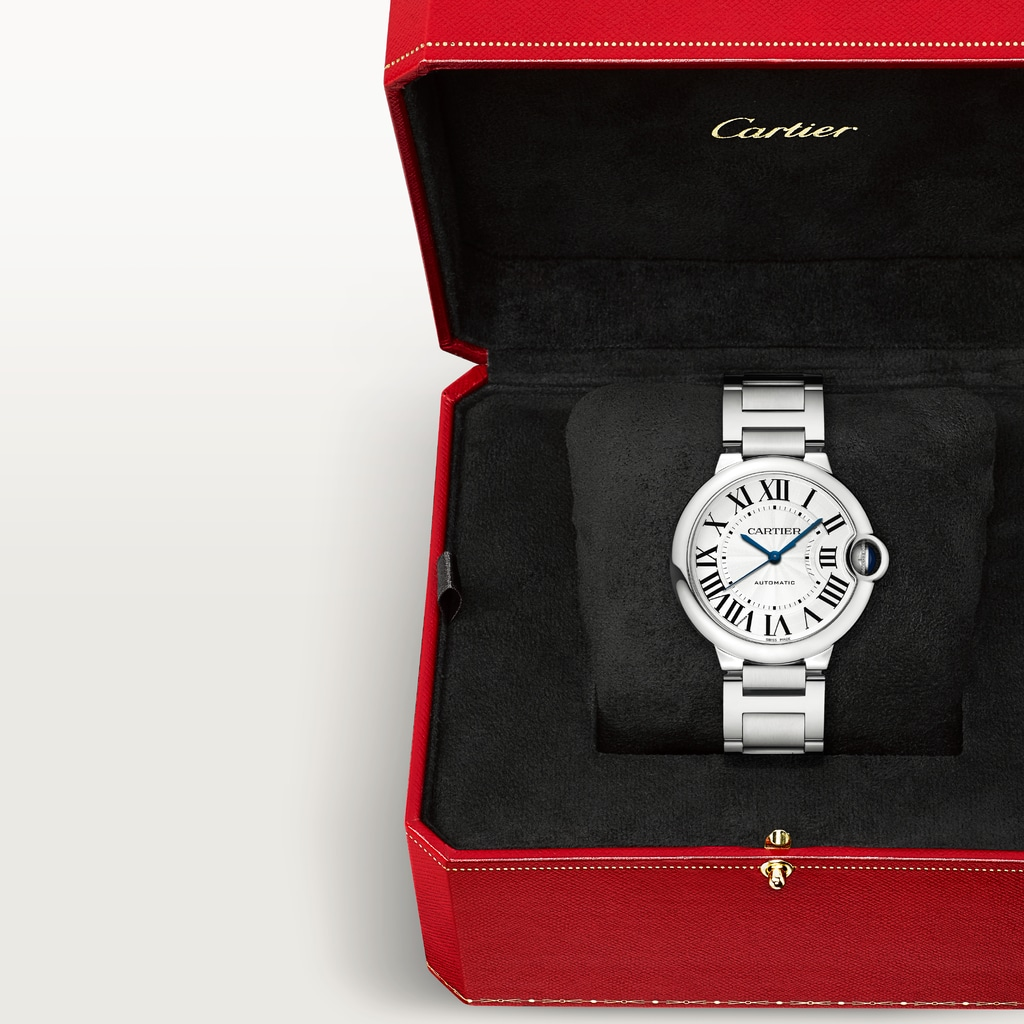 Ballon Bleu de Cartier Steel Silver Dial 36mm Product Image 3