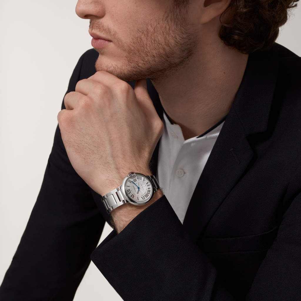 Ballon Bleu de Cartier Steel Silver Dial 36mm Product Image 4