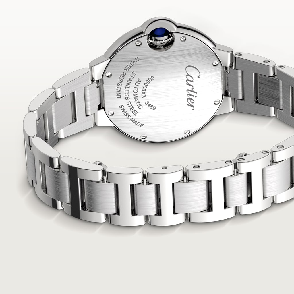 Ballon Bleu de Cartier Steel Diamond Silver Dial 33mm Product Image 4