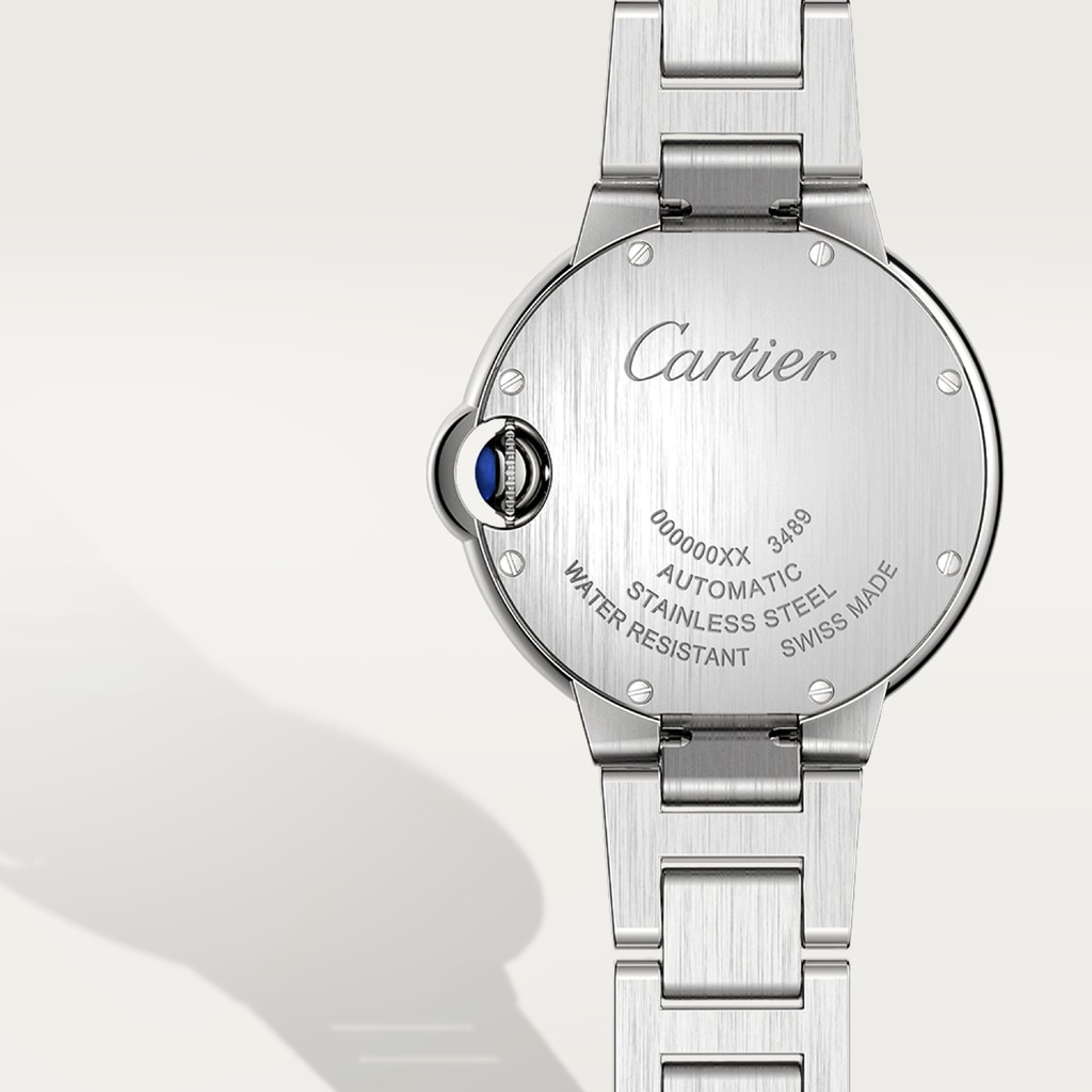 Ballon Bleu de Cartier Steel Diamond Silver Dial 33mm Product Image 6