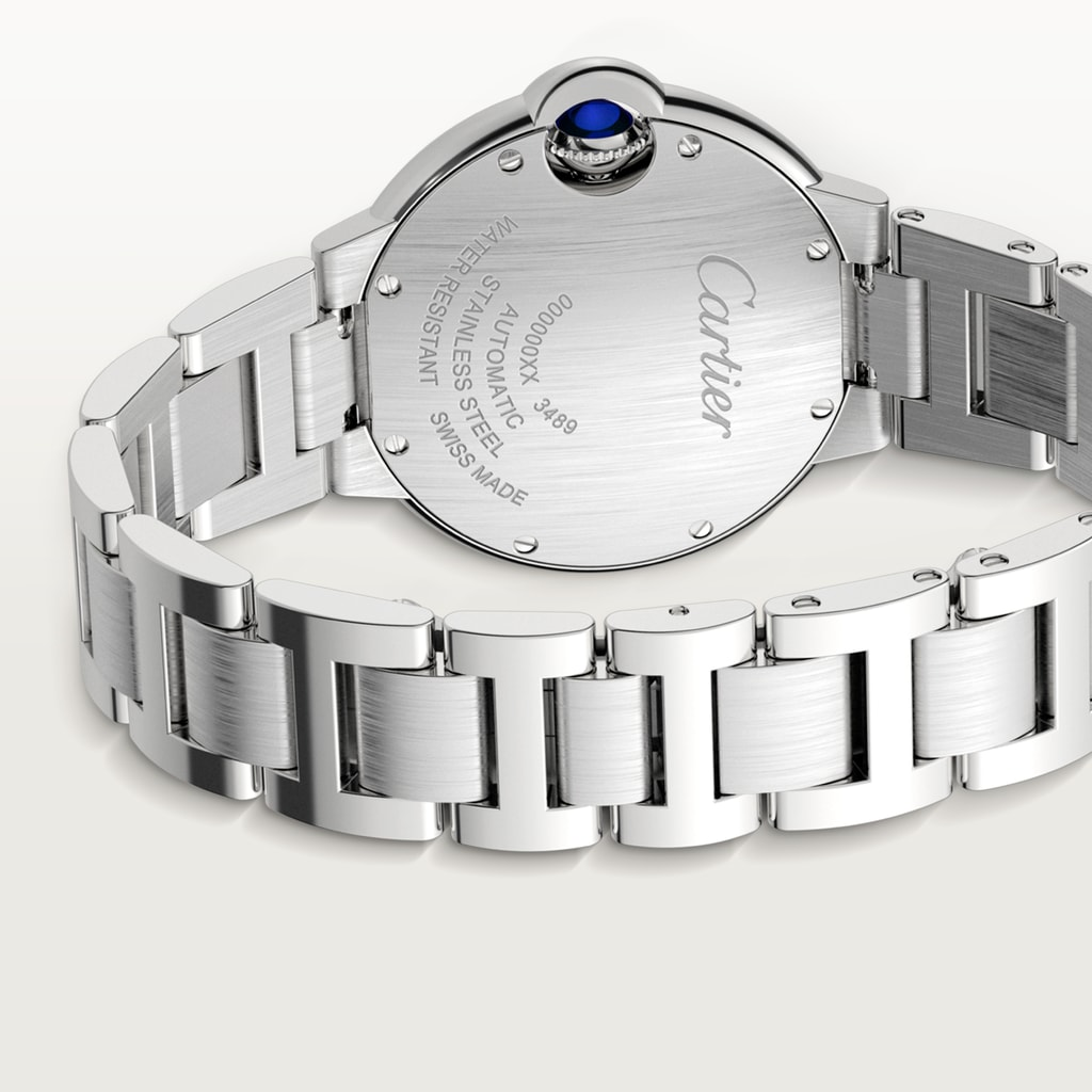 Ballon Bleu de Cartier Steel Diamond Silver Dial 33mm Product Image 3