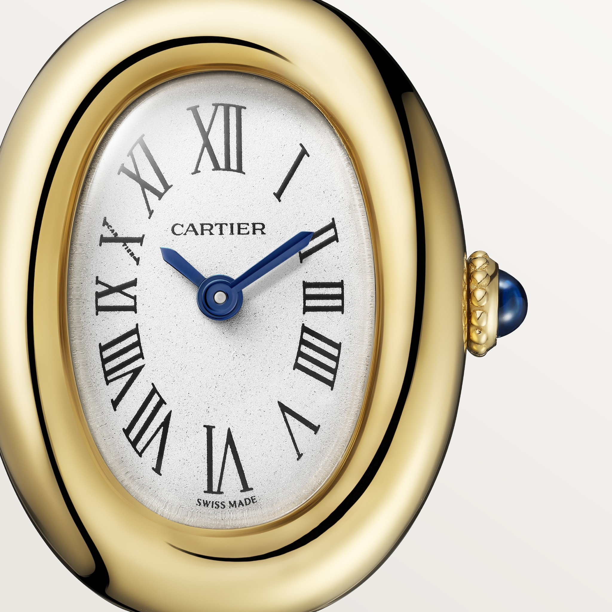 Baignoire de Cartier Yellow Gold Silver Dial 17mm Product Image 1