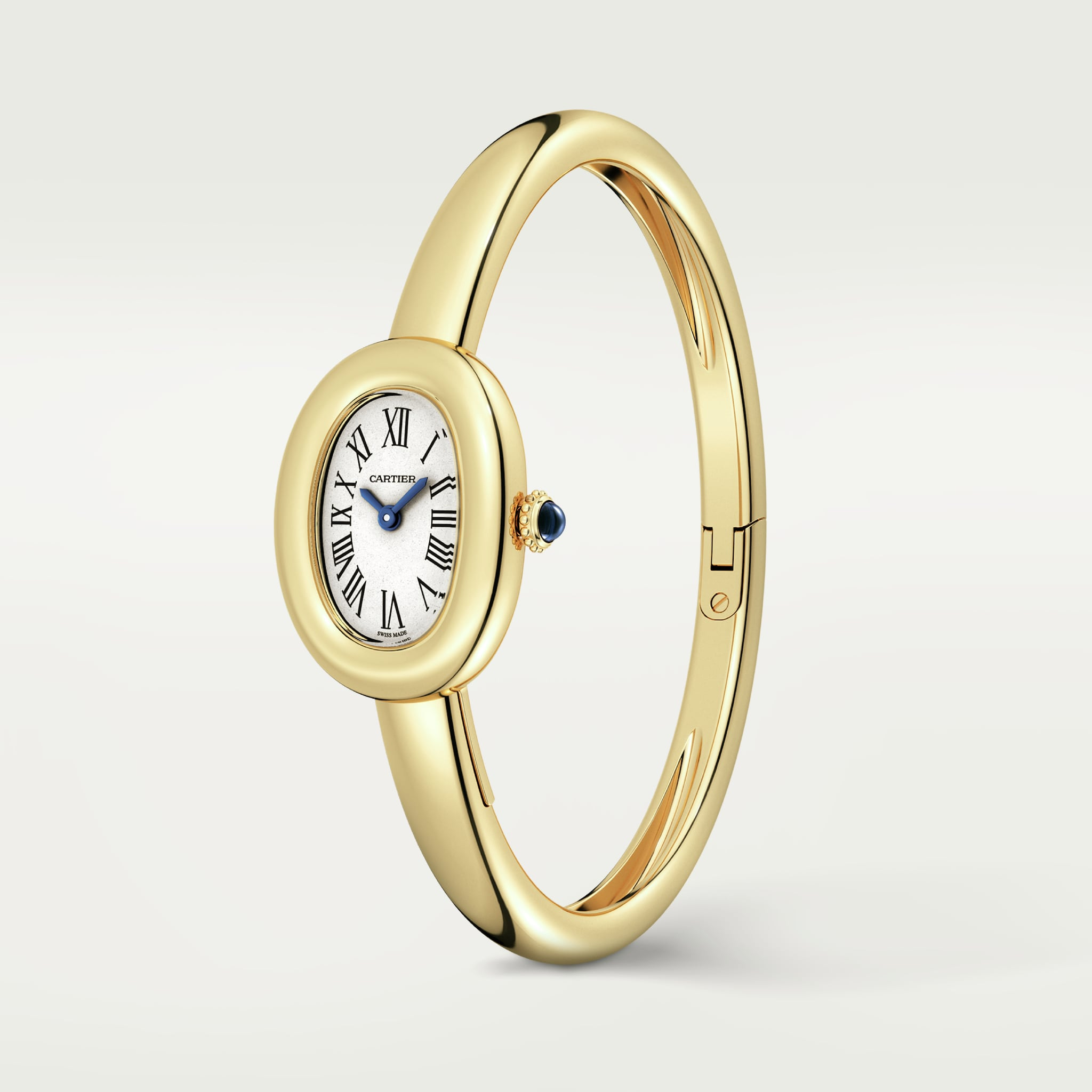 Baignoire de Cartier Yellow Gold Silver Dial 17mm Product Image 2