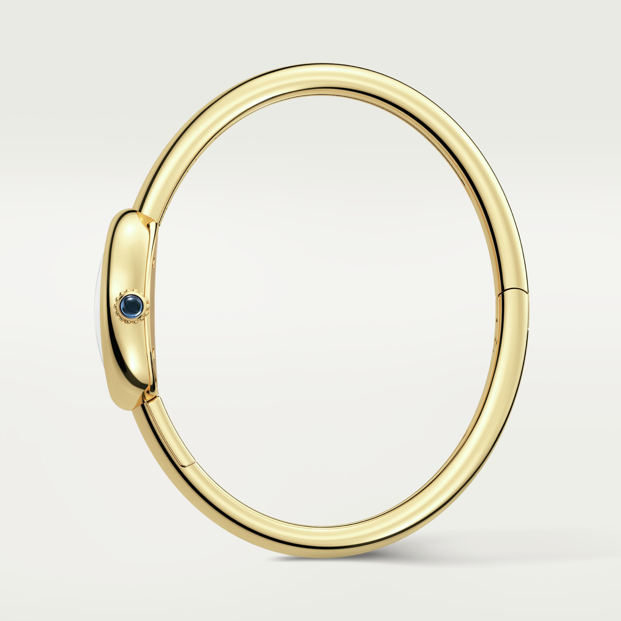 Baignoire de Cartier Yellow Gold Silver Dial 17mm Product Image 3