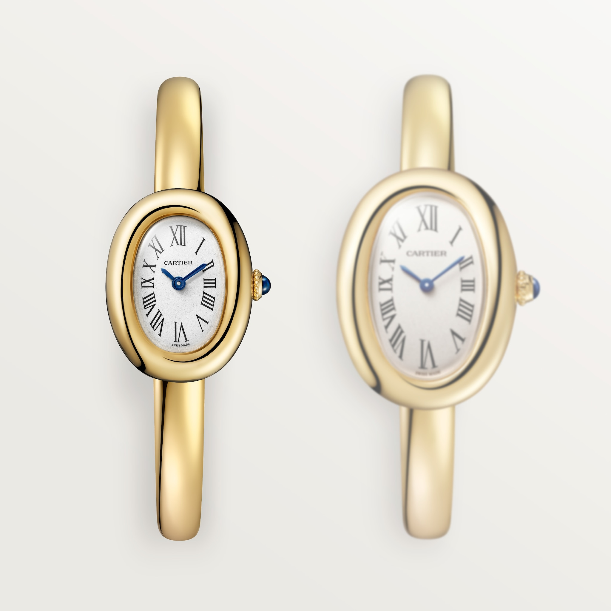 Baignoire de Cartier Yellow Gold Silver Dial 17mm Product Image 4