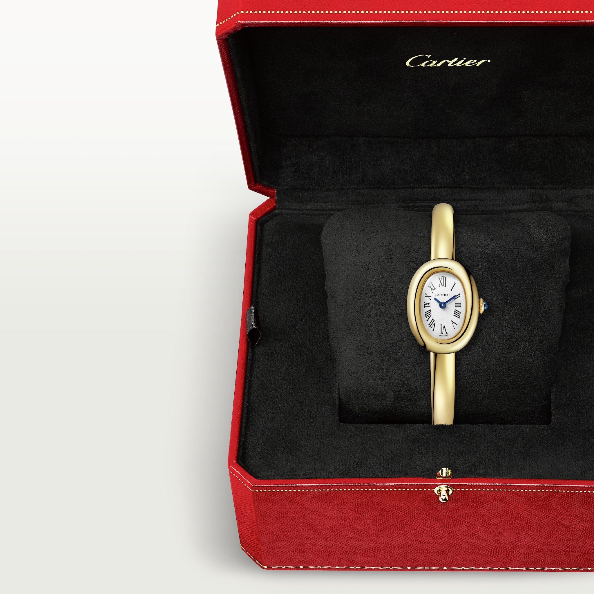 Baignoire de Cartier Yellow Gold Silver Dial 17mm Product Image 6