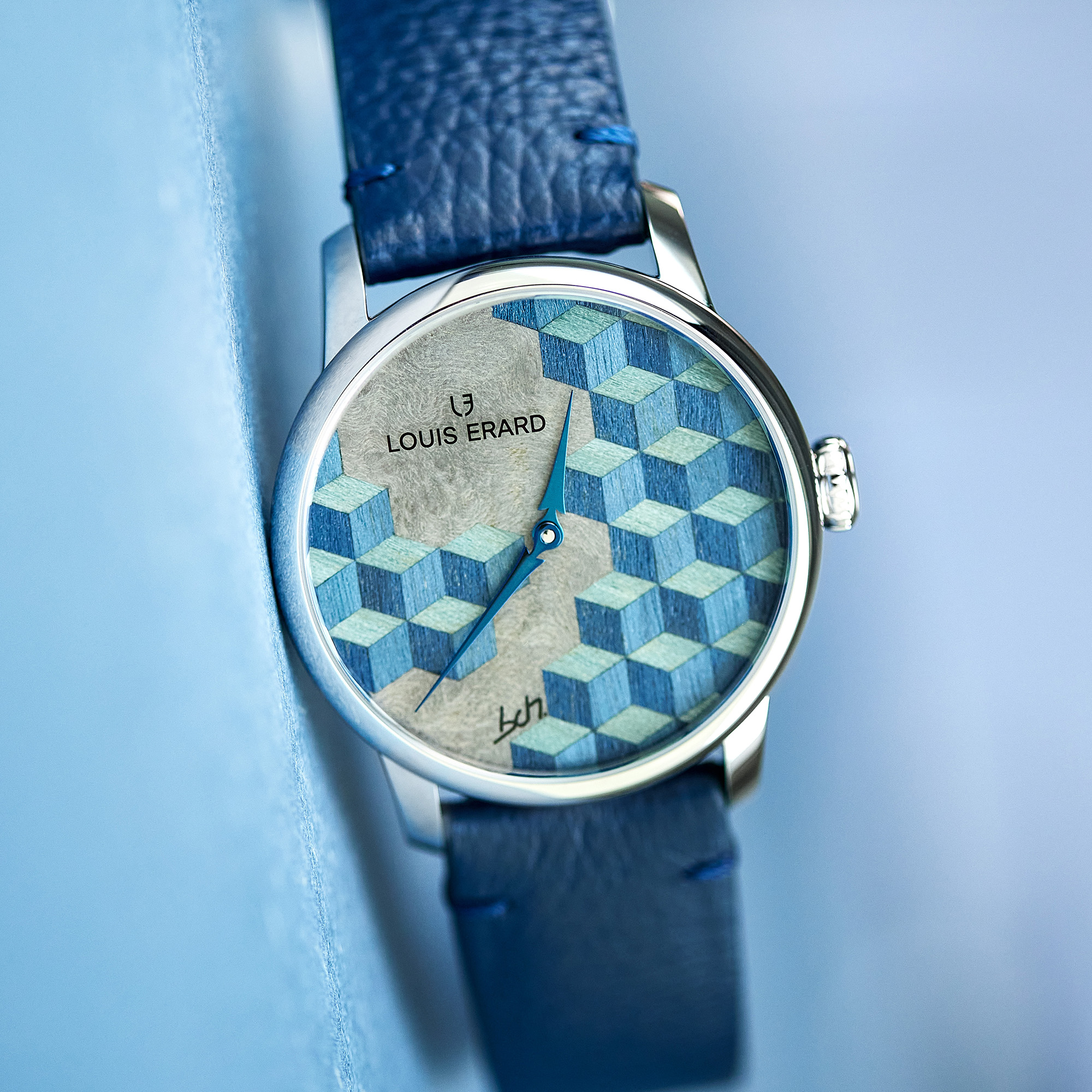 Excellence Marquetrie Limited Edition Steel Blue Dial 42mm Product Image