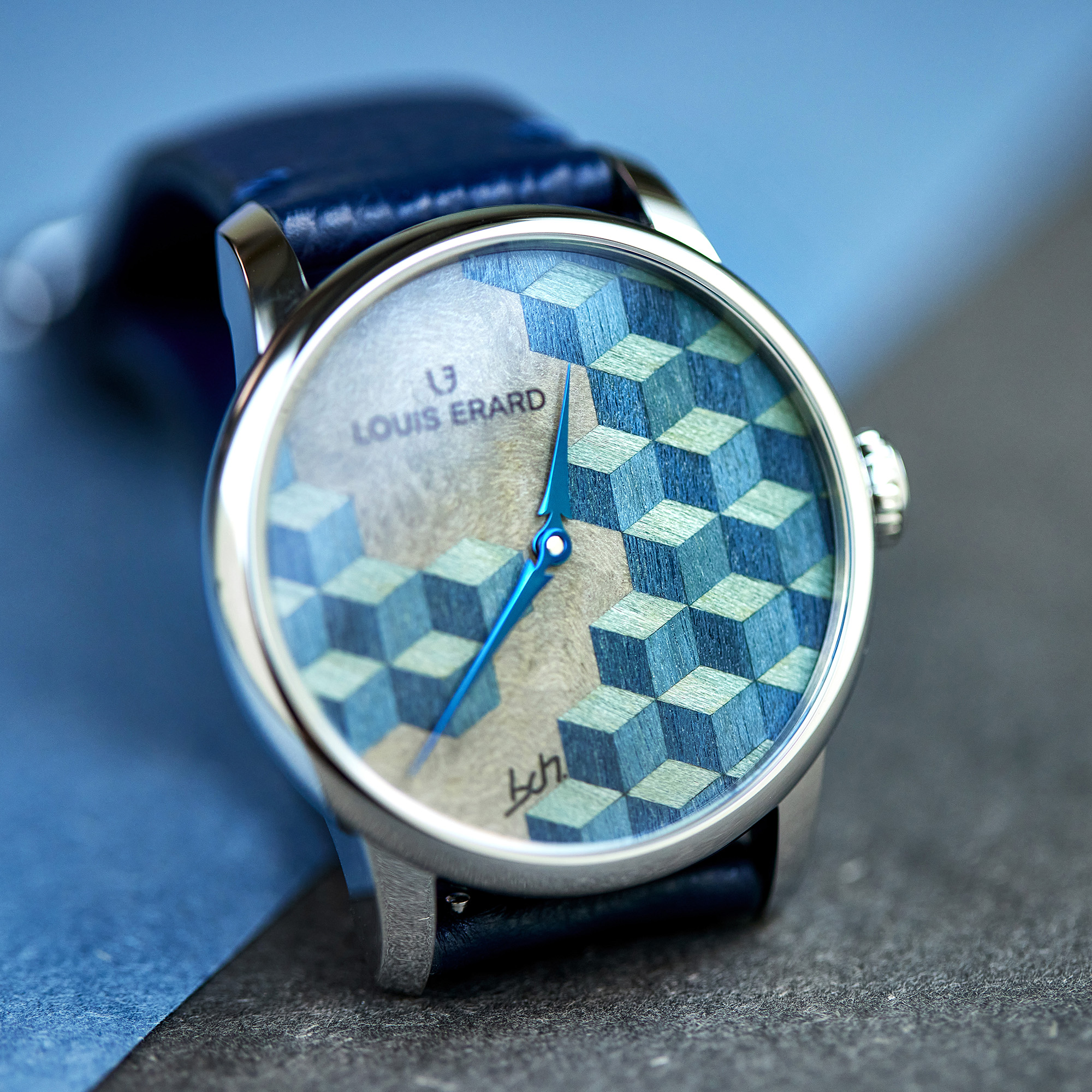 Excellence Marquetrie Limited Edition Steel Blue Dial 42mm Product Image