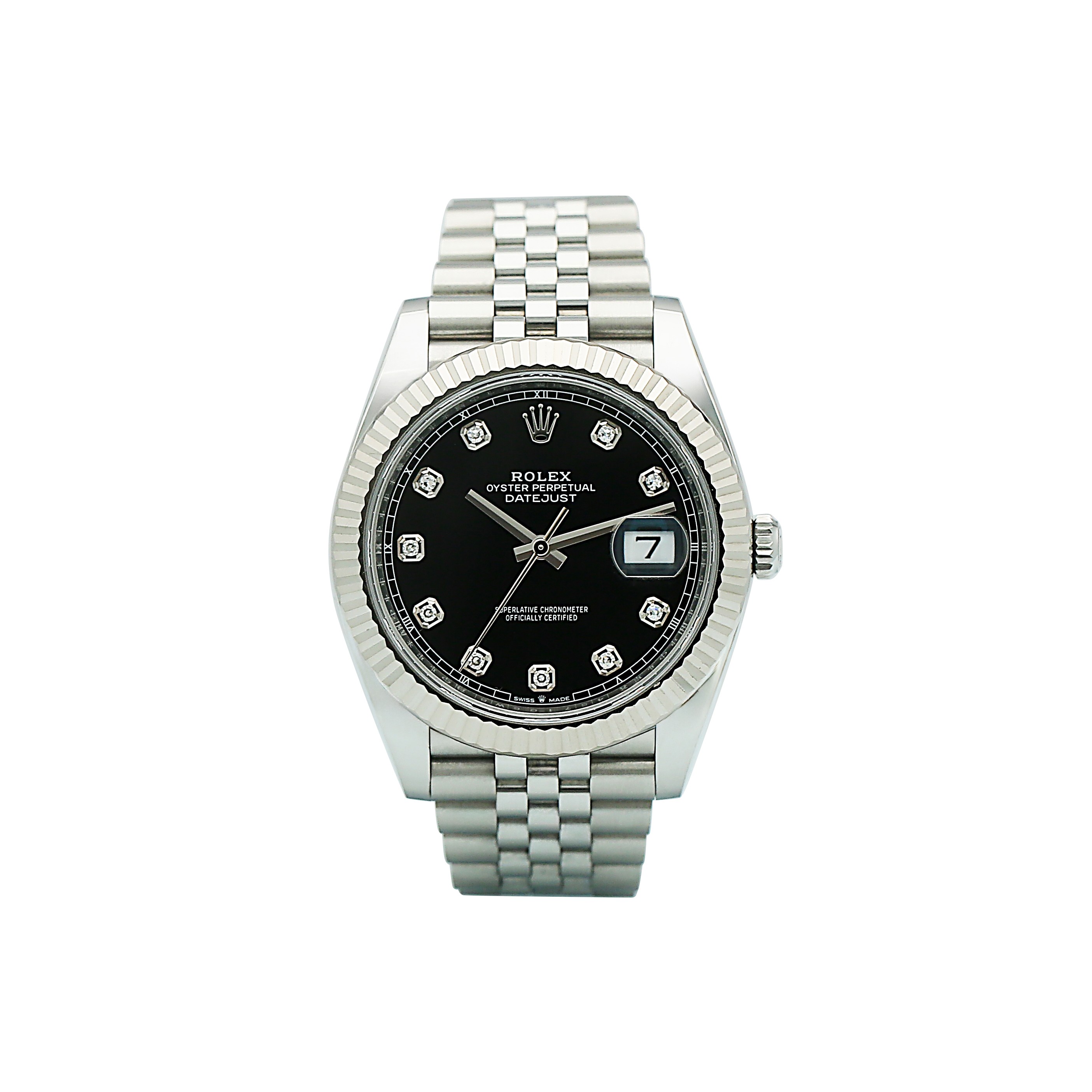 Datejust Steel Jubilee Black Dial 41mm Product Image 1