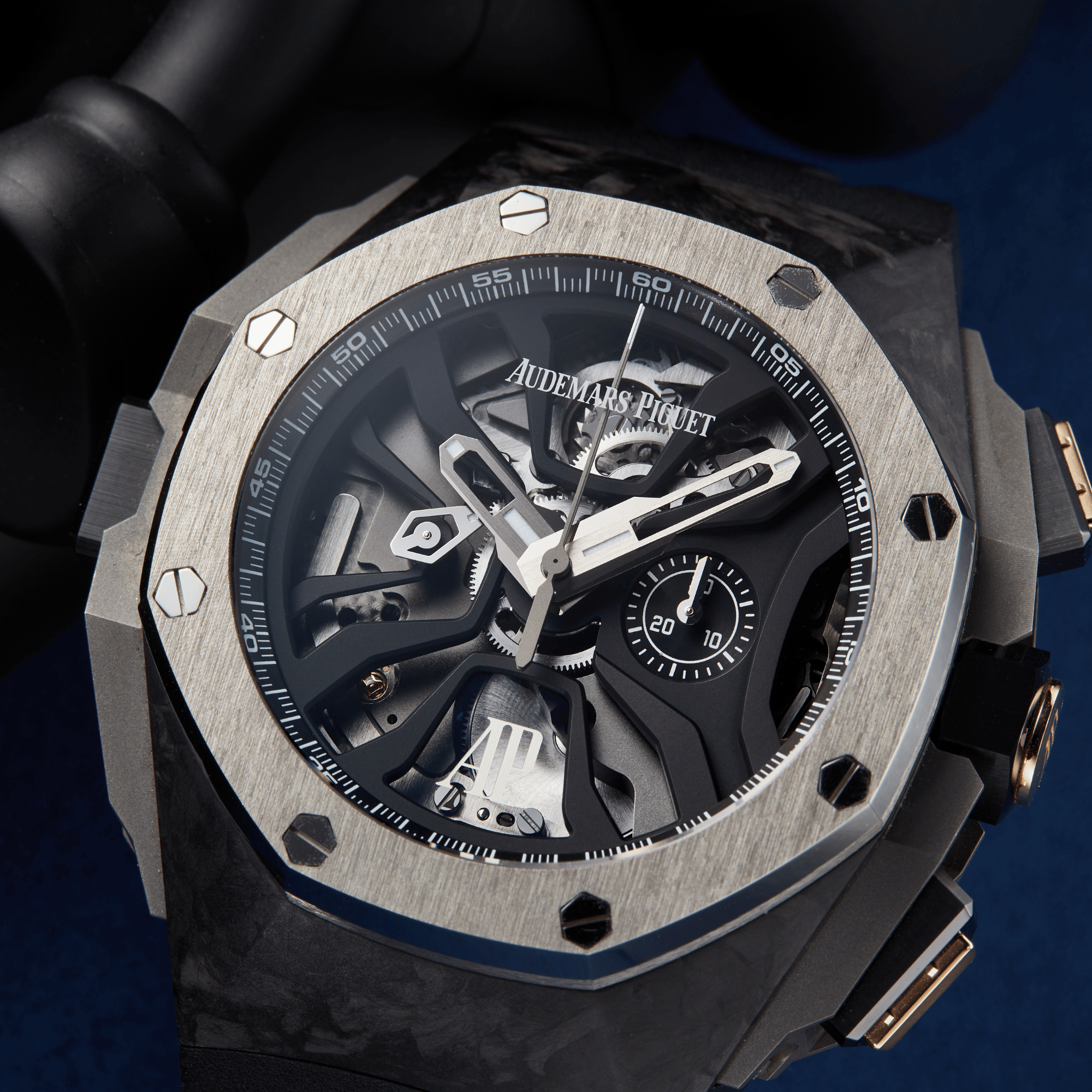 Royal Oak Concept Laptimer Michael Schumacher Titanium & Carbon Skeleton Dial 44mm Product Image