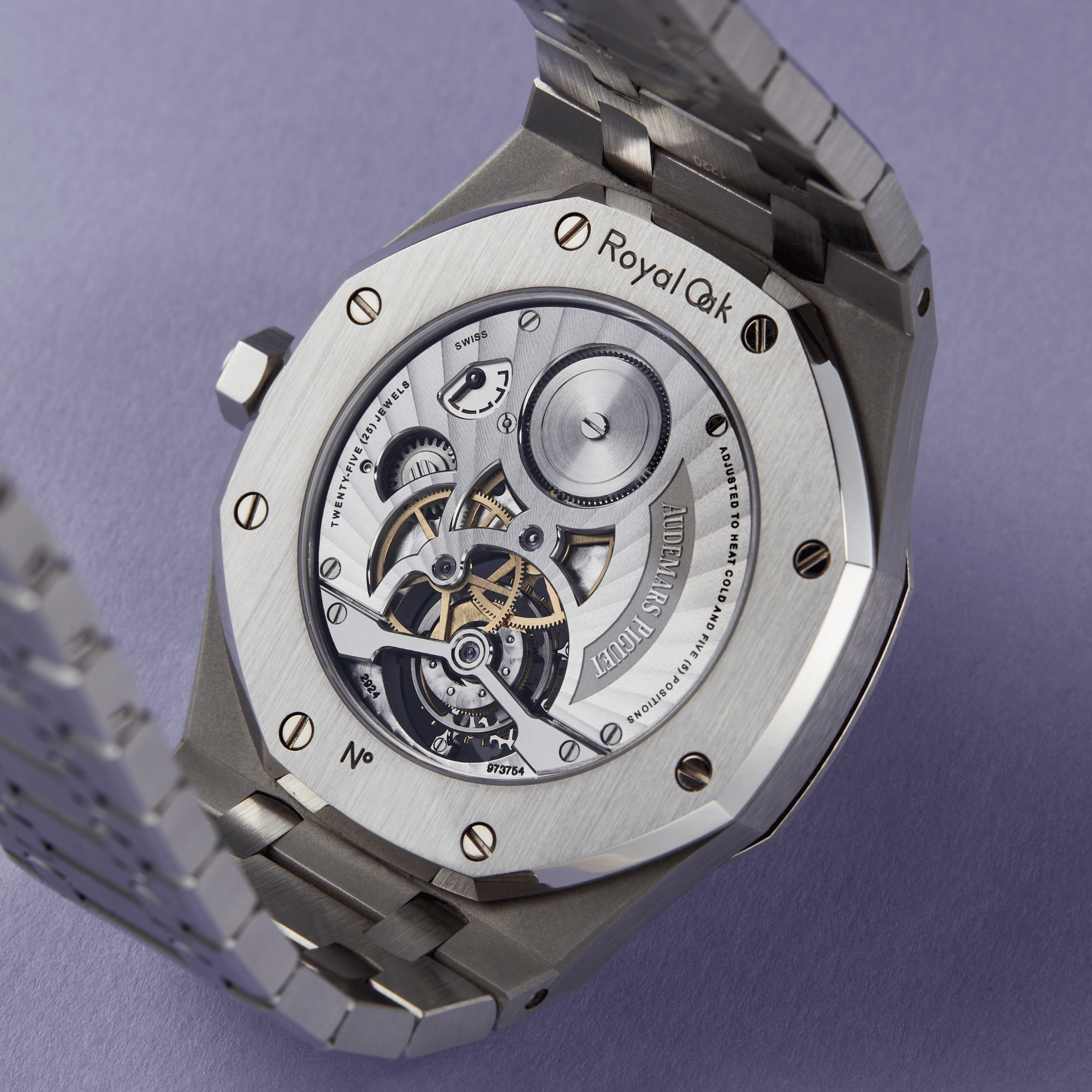 Royal Oak Tourbillon Extra-Thin Steel Purple Dial 41mm Product Image