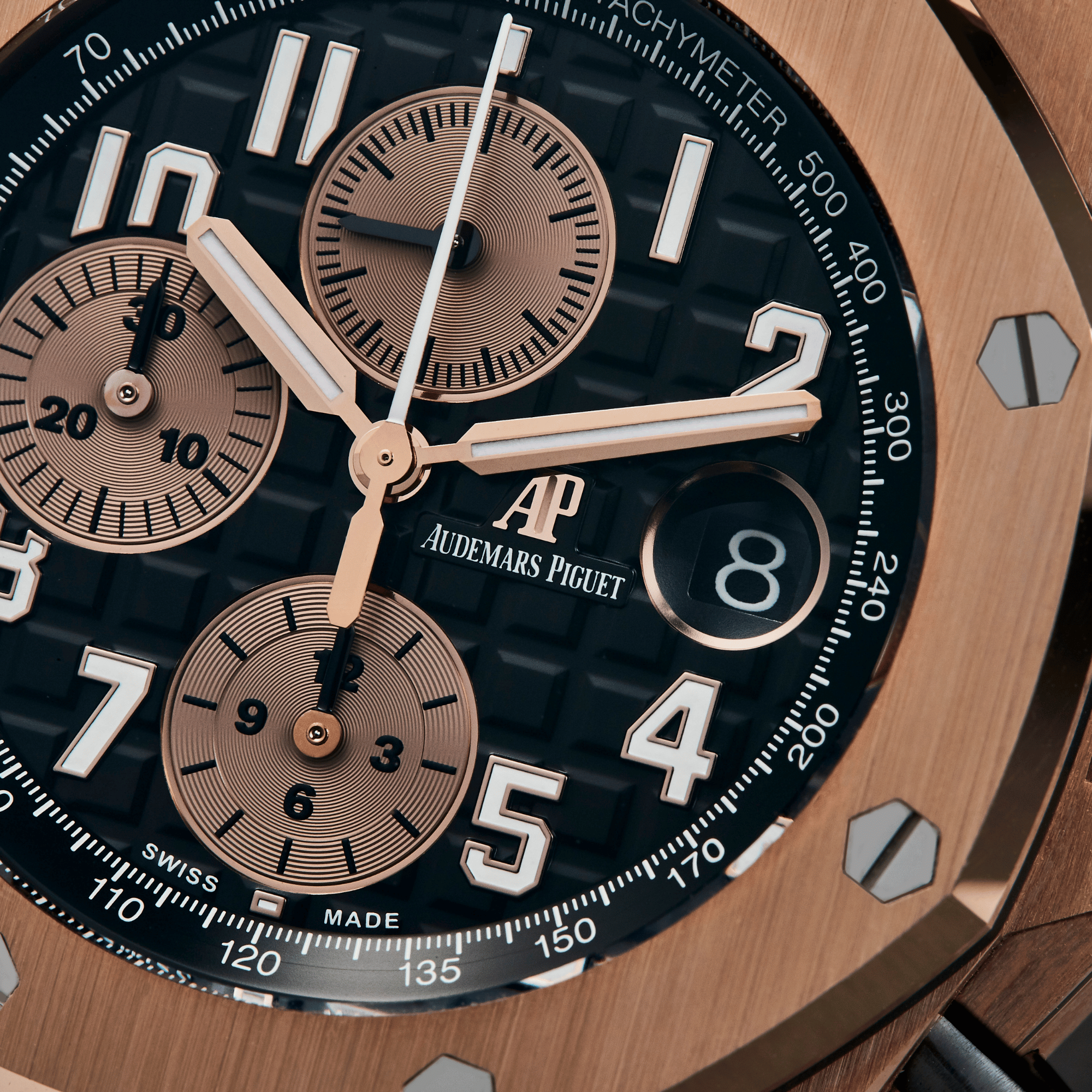 Royal Oak Offshore Rose Gold Black Dial 42mm Product Image